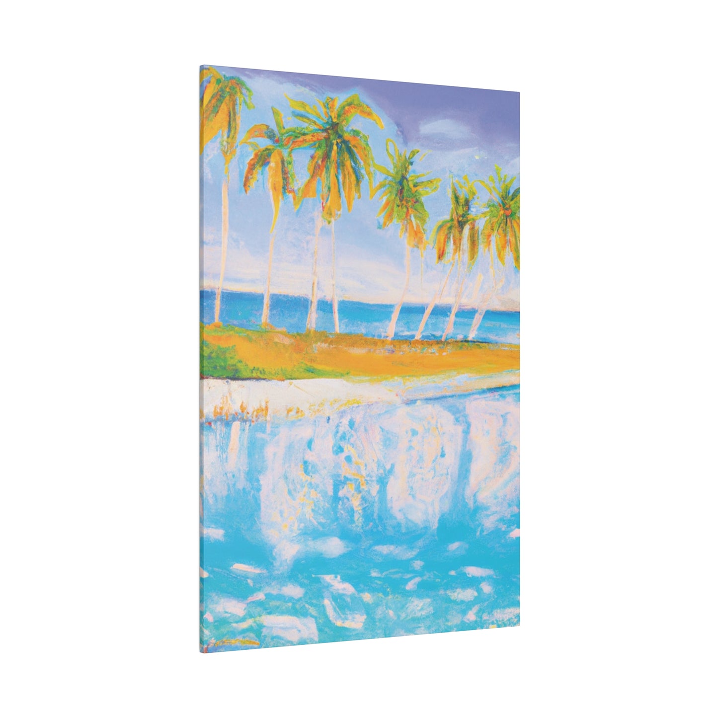 4904O - Bahamas Ocean Painting Print | Bahamas | Ocean | Beach | Poster | Home Decor | Wall Art | Canvas