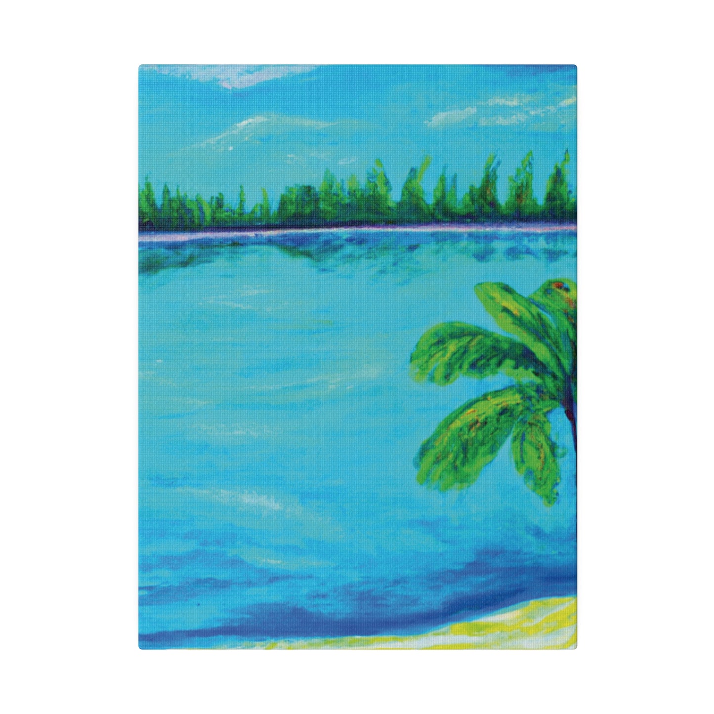 7122L - Bahamas Ocean Painting Print | Bahamas | Ocean | Beach | Poster | Home Decor | Wall Art | Canvas