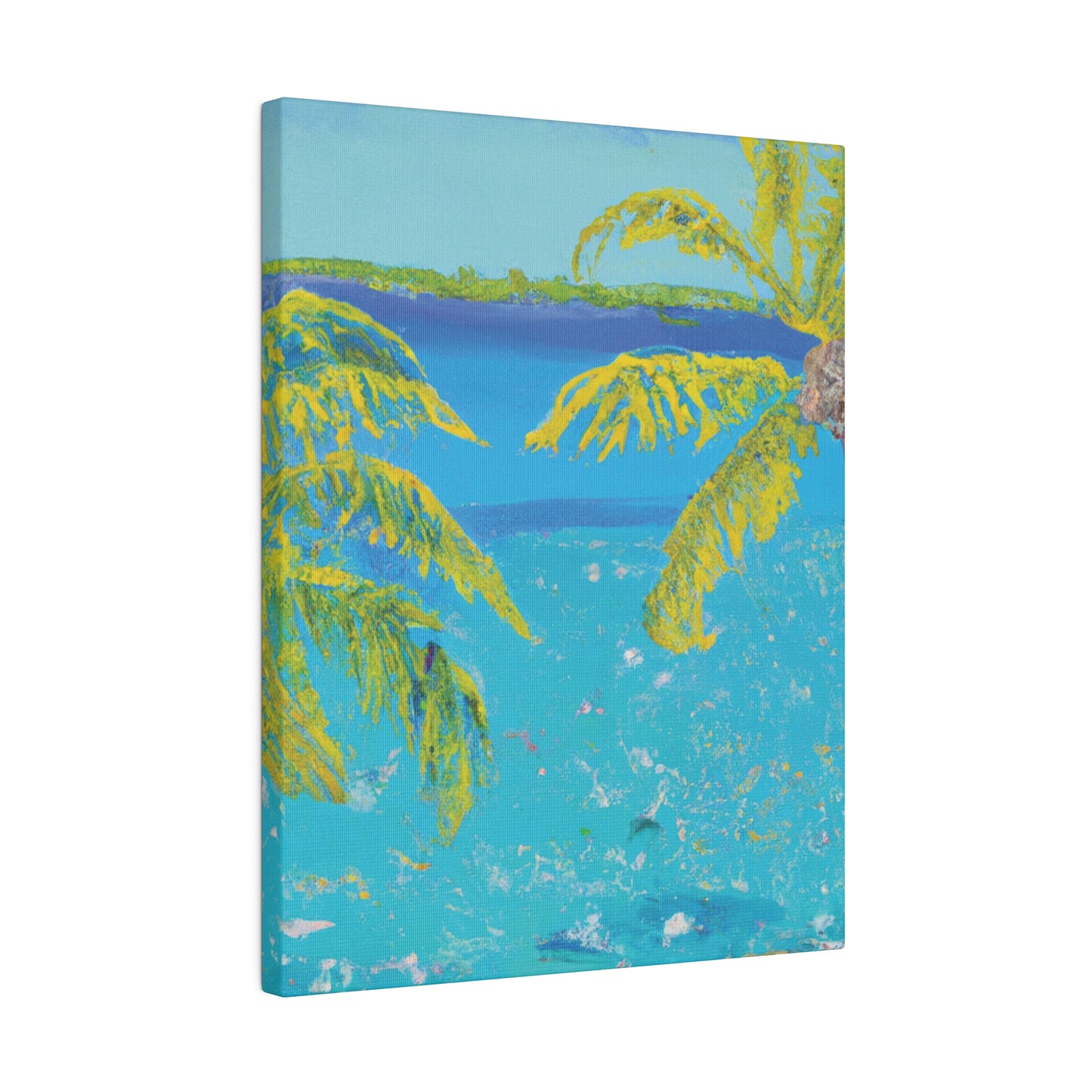 9282F - Bahamas Ocean Painting Print | Bahamas | Ocean | Beach | Poster | Home Decor | Wall Art | Canvas