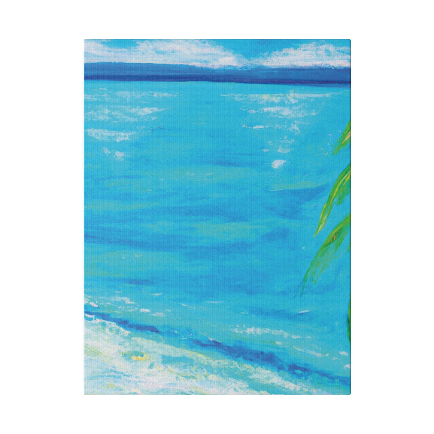 8858N - Bahamas Ocean Painting Print | Bahamas | Ocean | Beach | Poster | Home Decor | Wall Art | Canvas