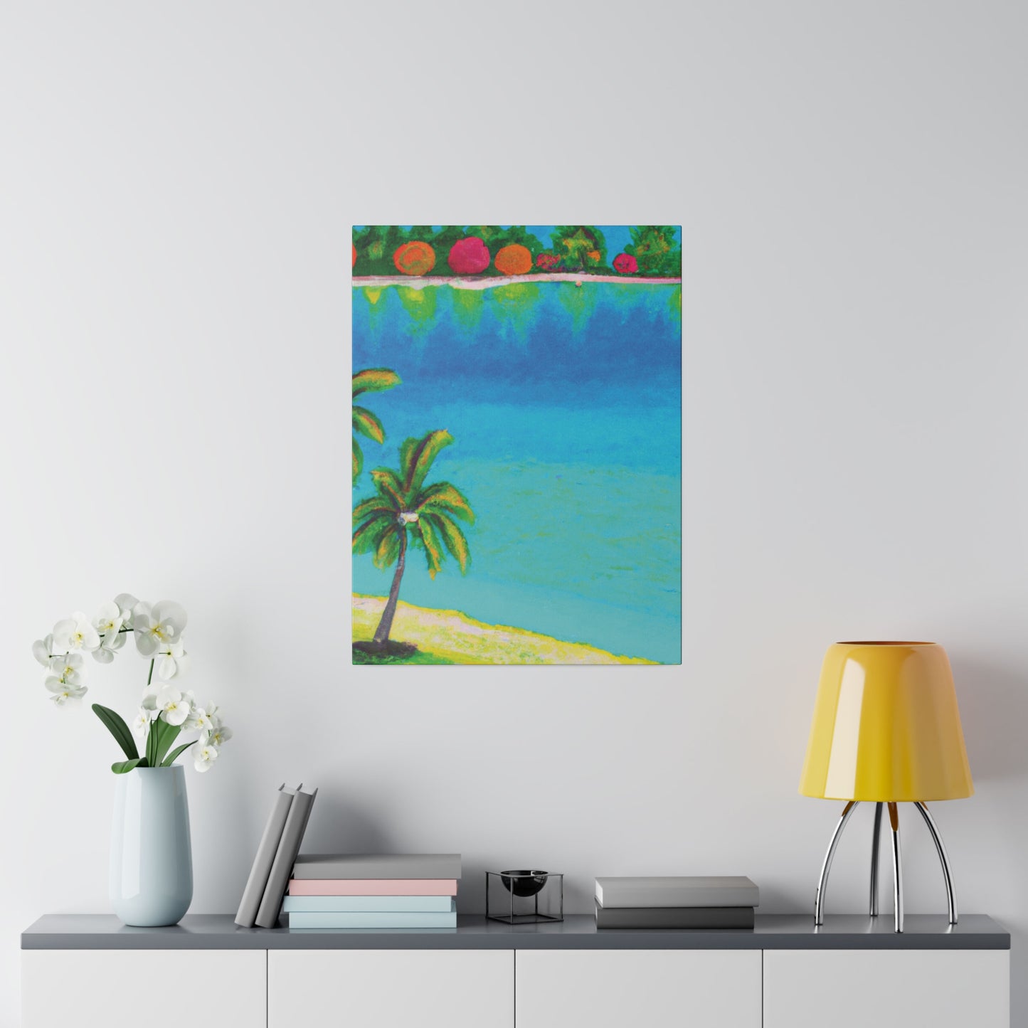 6816J - Bahamas Ocean Painting Print | Bahamas | Ocean | Beach | Poster | Home Decor | Wall Art | Canvas