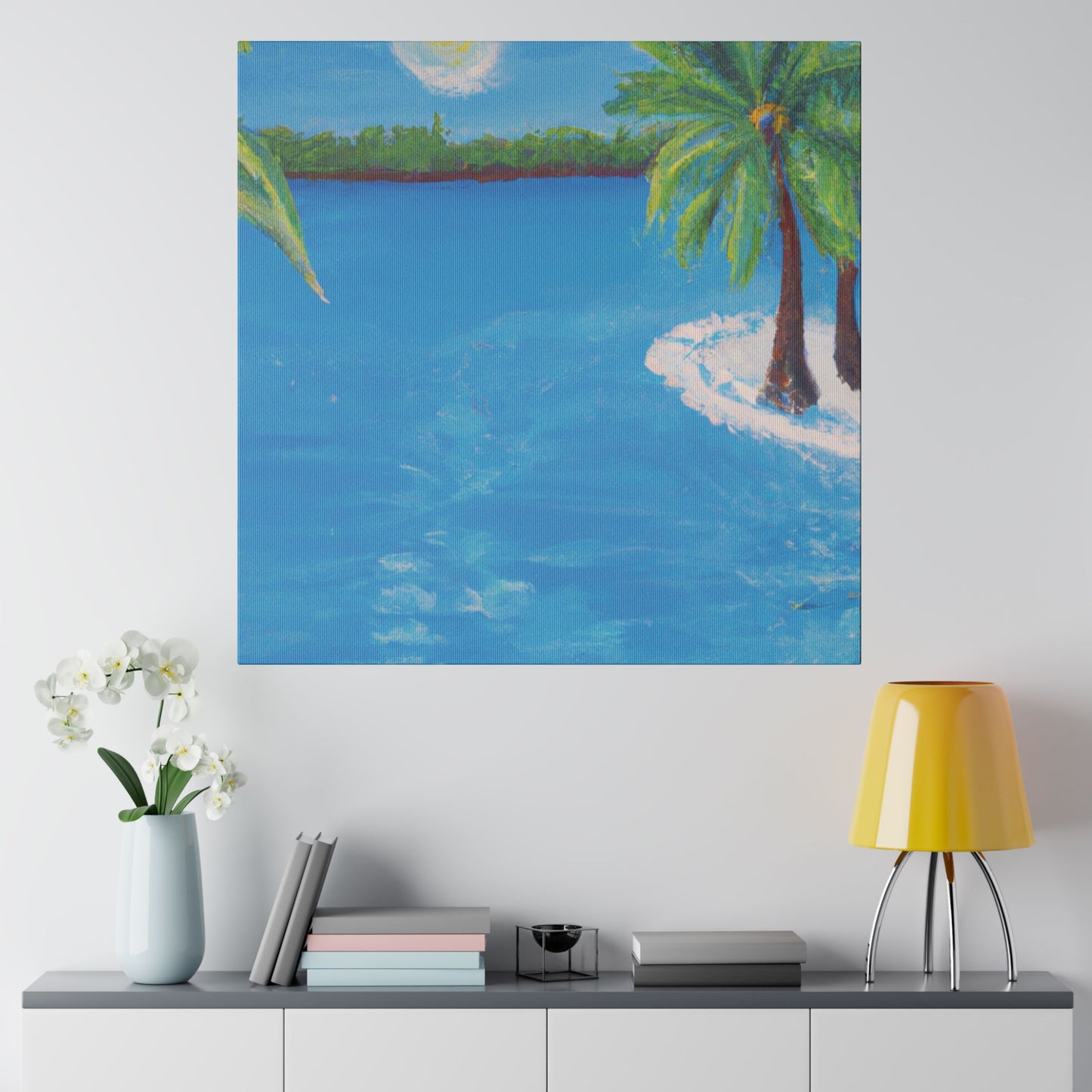 5156X - Bahamas Ocean Painting Print | Bahamas | Ocean | Beach | Poster | Home Decor | Wall Art | Canvas