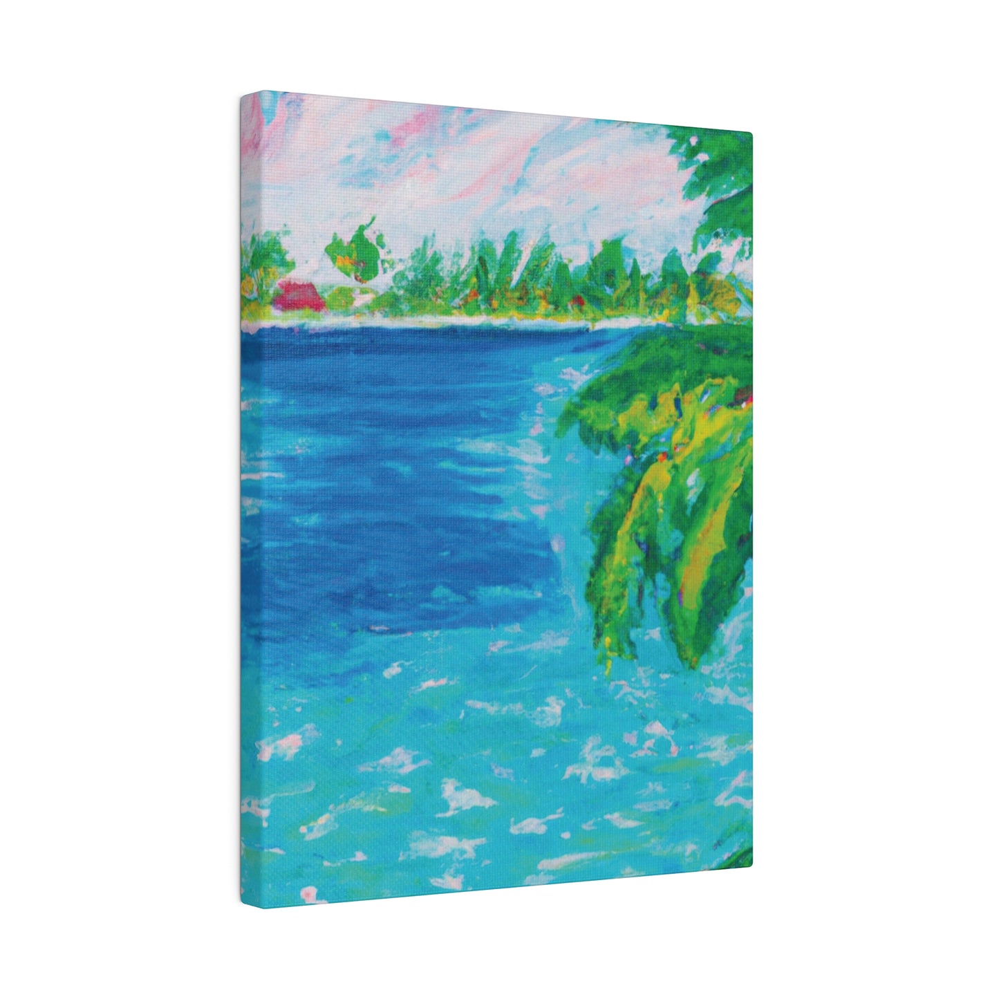 3265X - Bahamas Ocean Painting Print | Bahamas | Ocean | Beach | Poster | Home Decor | Wall Art | Canvas