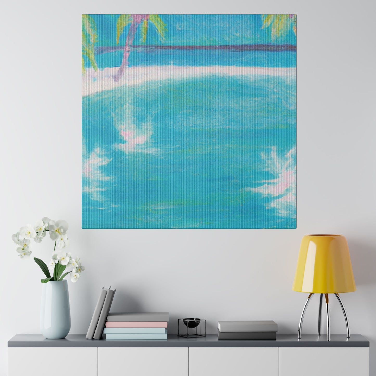 8348G - Bahamas Ocean Painting Print | Bahamas | Ocean | Beach | Poster | Home Decor | Wall Art | Canvas