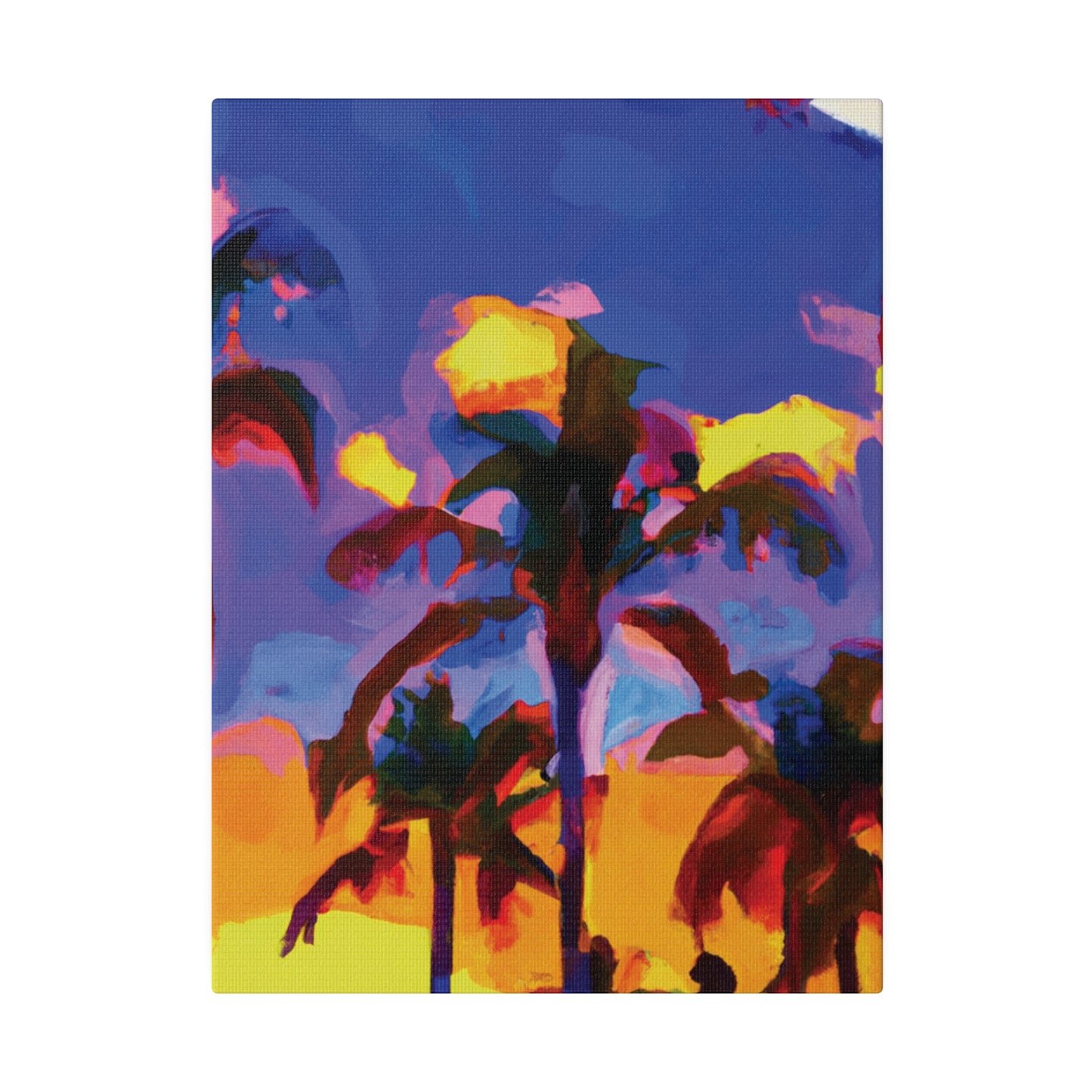 3162U - Miami Beach Sunset Painting Print | Miami | Beach | Sunset | Poster | Home Decor | Wall Art | Canvas