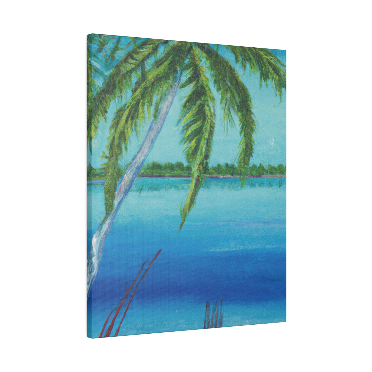 6874M - Bahamas Ocean Painting Print | Bahamas | Ocean | Beach | Poster | Home Decor | Wall Art | Canvas