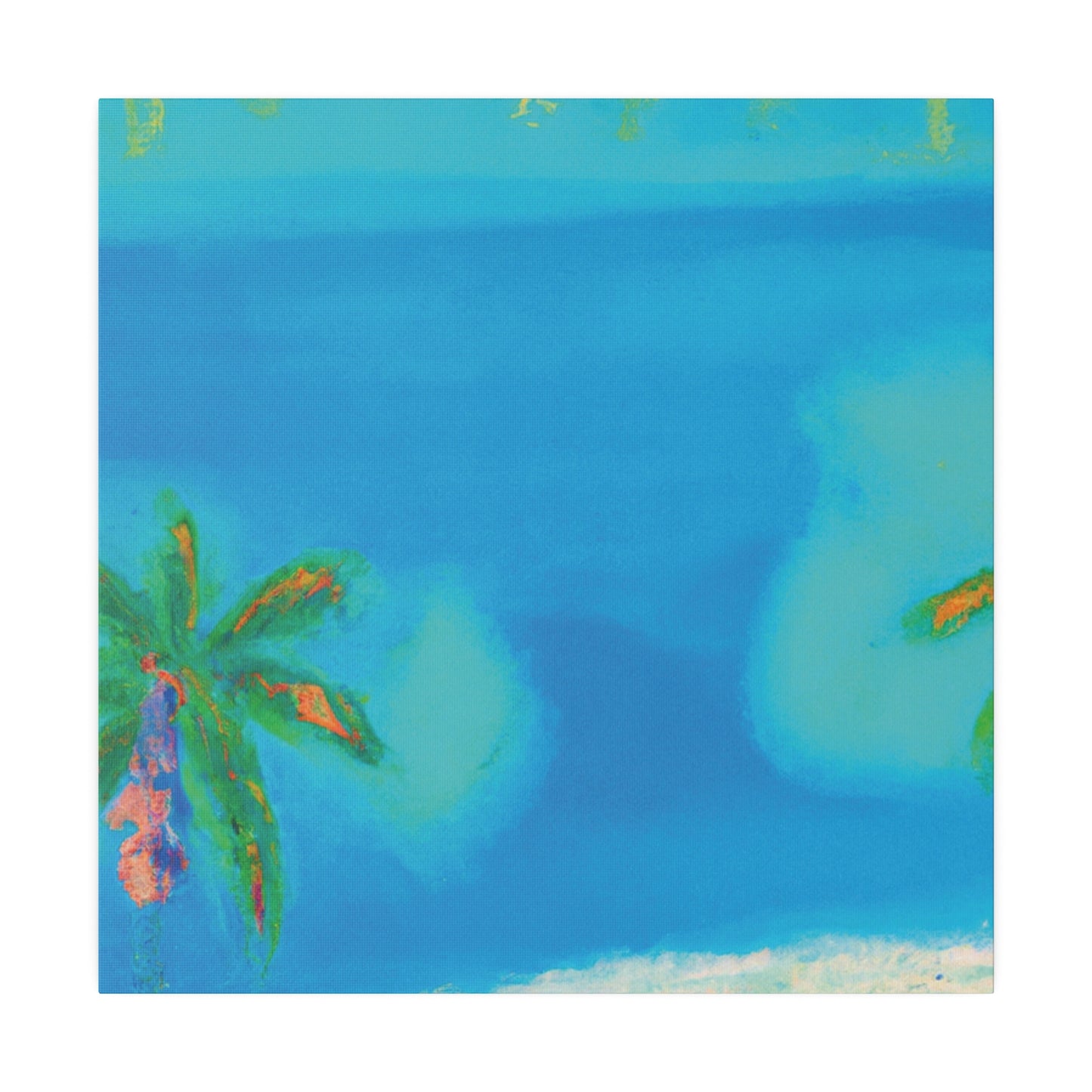 4785X - Bahamas Ocean Painting Print | Bahamas | Ocean | Beach | Poster | Home Decor | Wall Art | Canvas