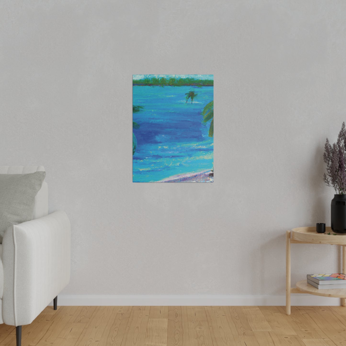 5105Q - Bahamas Ocean Painting Print | Bahamas | Ocean | Beach | Poster | Home Decor | Wall Art | Canvas