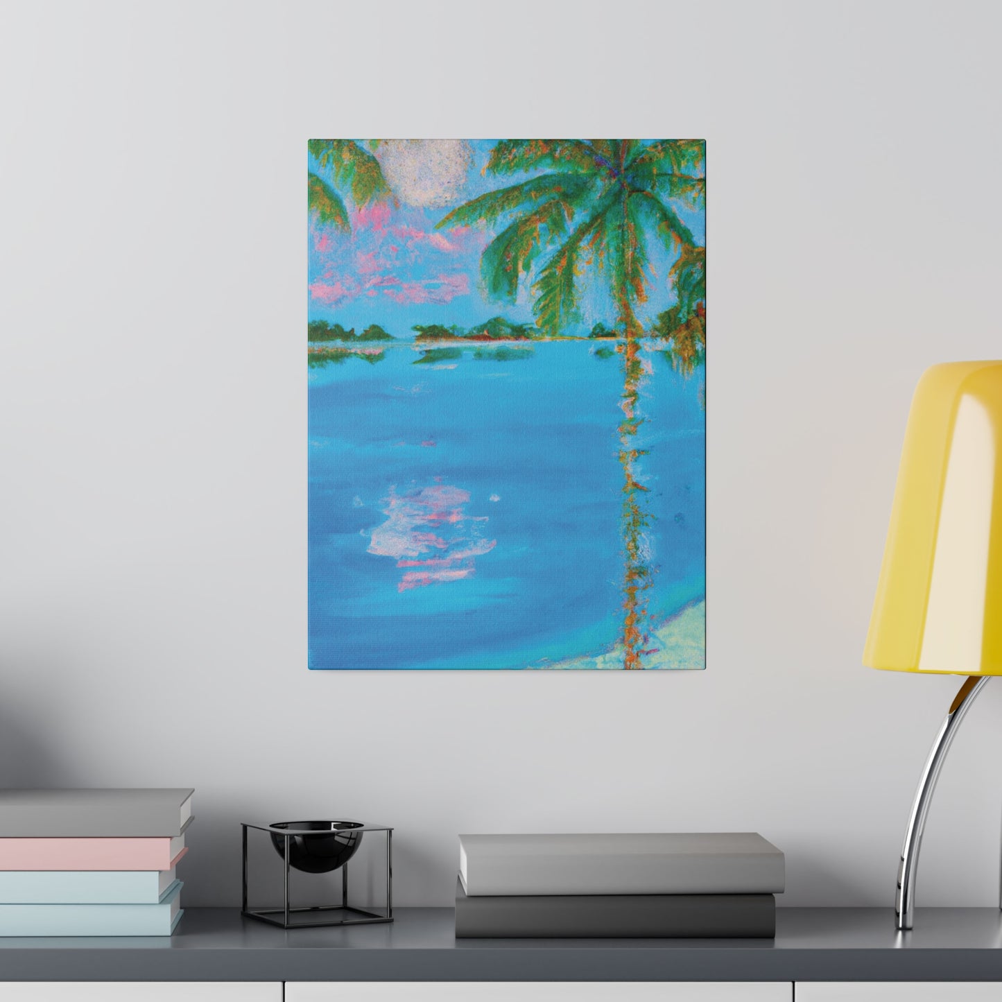 7853V - Bahamas Ocean Painting Print | Bahamas | Ocean | Beach | Poster | Home Decor | Wall Art | Canvas