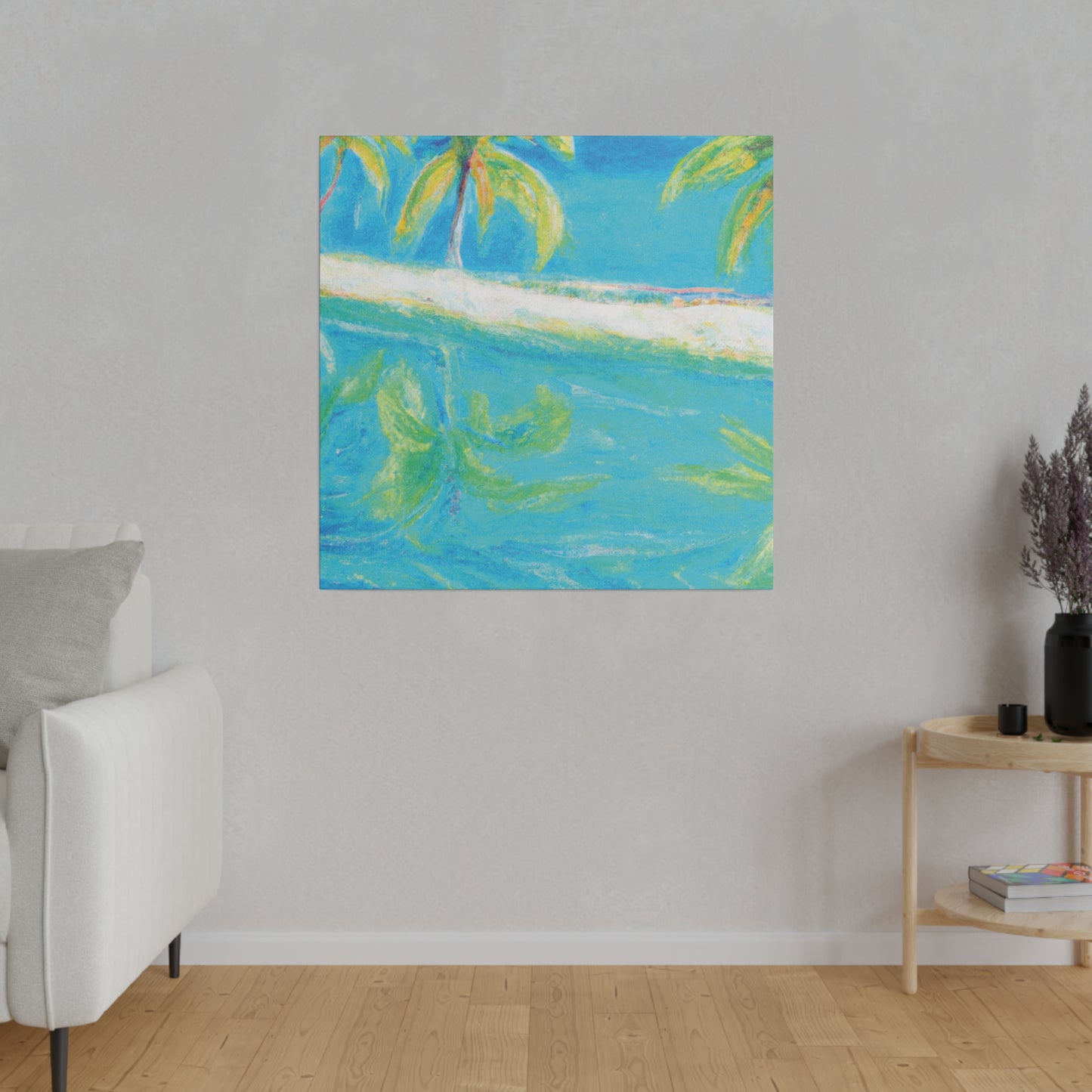 9213P - Bahamas Ocean Painting Print | Bahamas | Ocean | Beach | Poster | Home Decor | Wall Art | Canvas