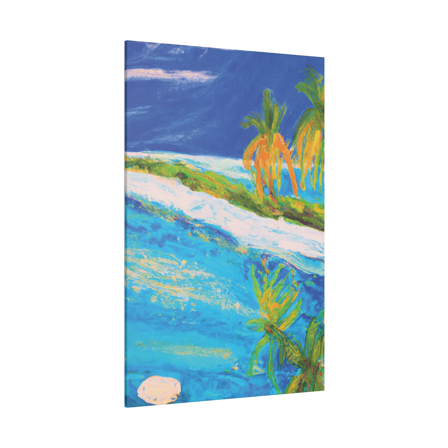 7697G - Bahamas Ocean Painting Print | Bahamas | Ocean | Beach | Poster | Home Decor | Wall Art | Canvas