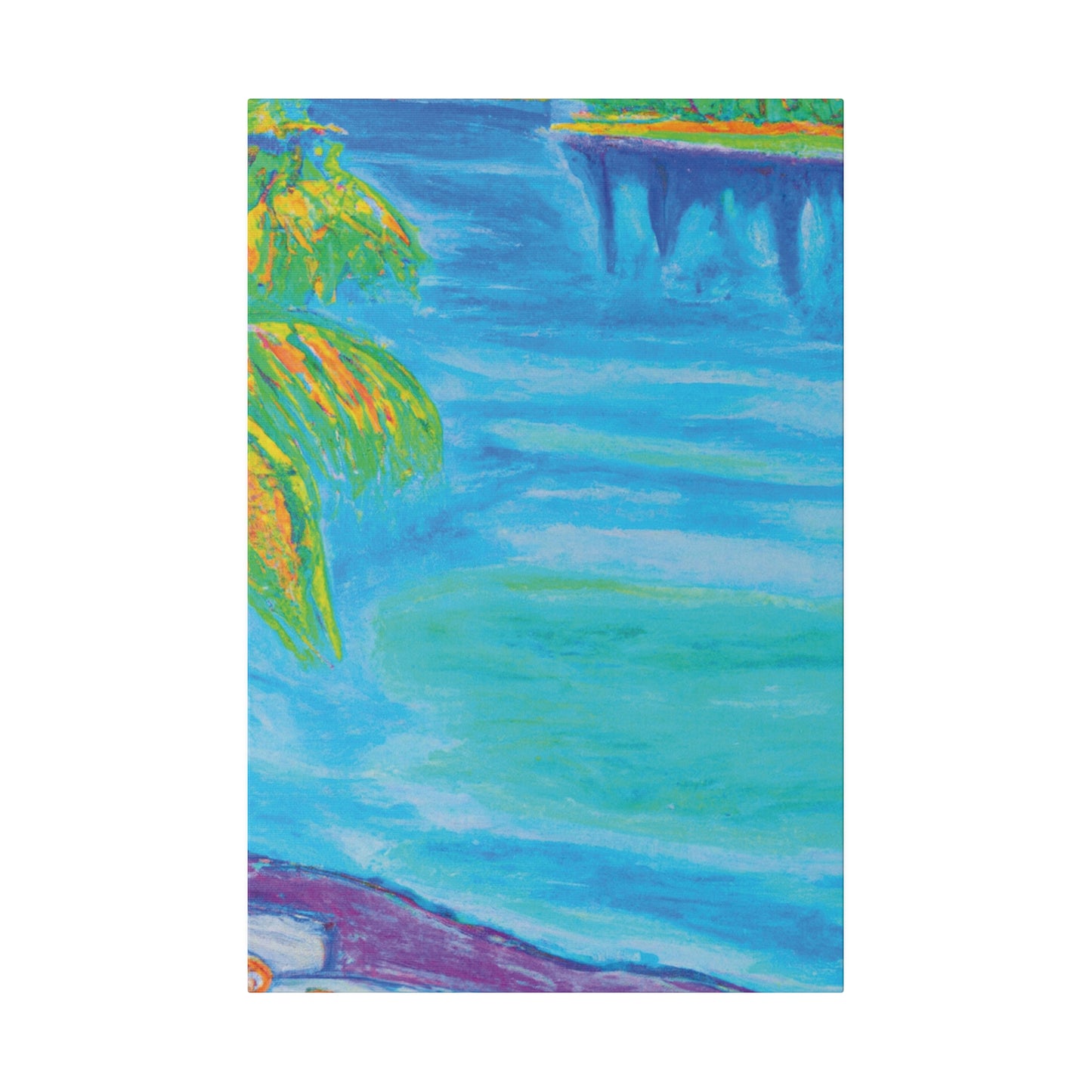 3842G - Bahamas Ocean Painting Print | Bahamas | Ocean | Beach | Poster | Home Decor | Wall Art | Canvas