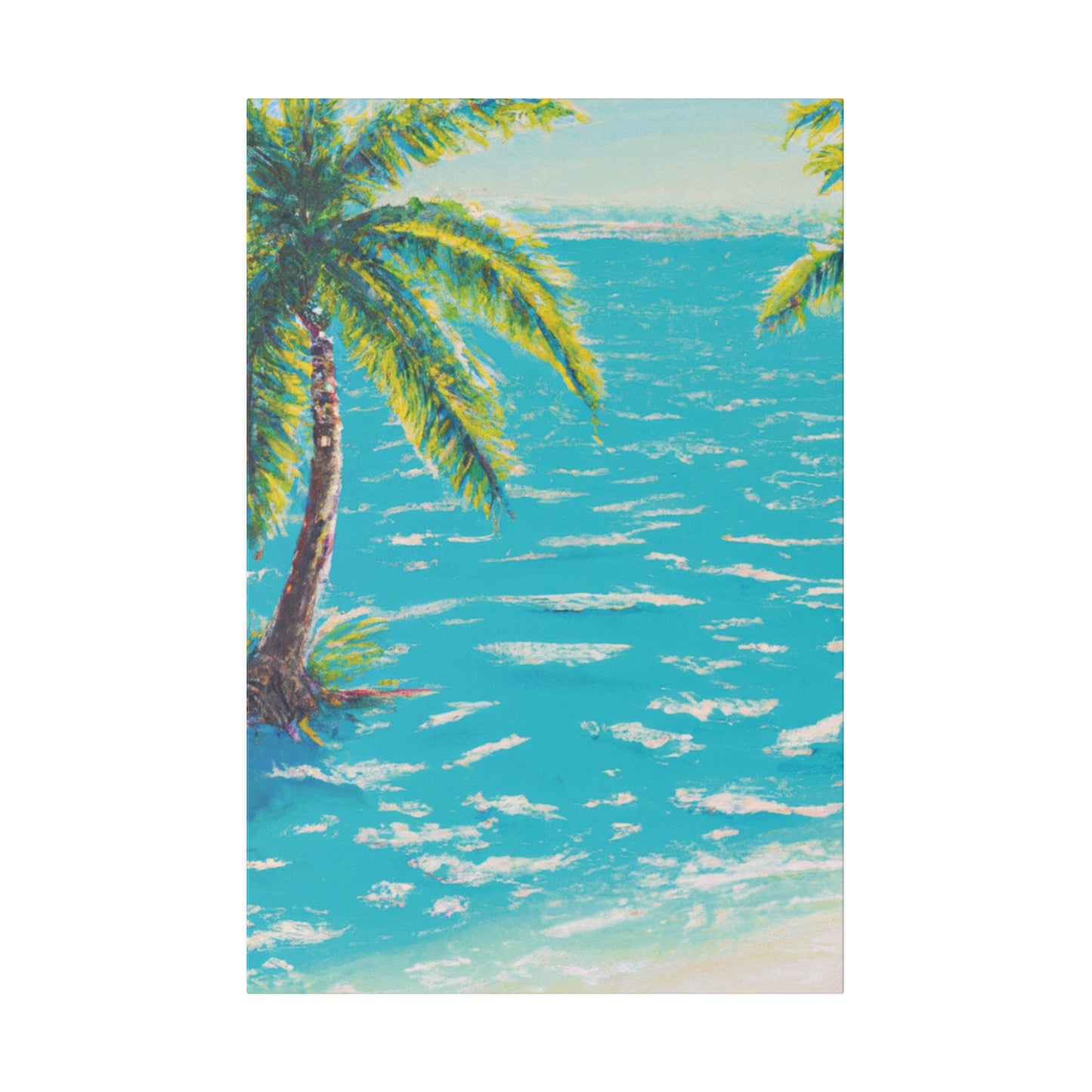 9501E - Bahamas Ocean Painting Print | Bahamas | Ocean | Beach | Poster | Home Decor | Wall Art | Canvas