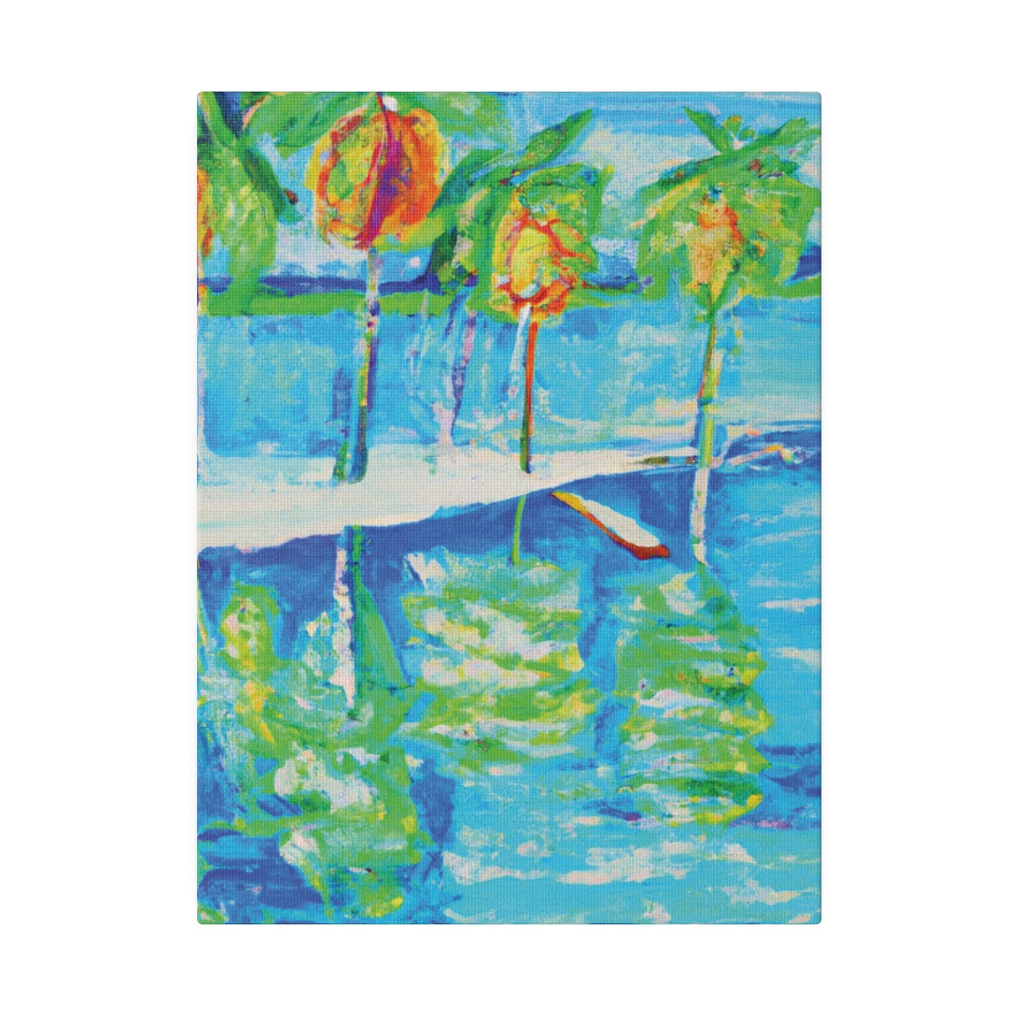 8103Q - Bahamas Ocean Painting Print | Bahamas | Ocean | Beach | Poster | Home Decor | Wall Art | Canvas