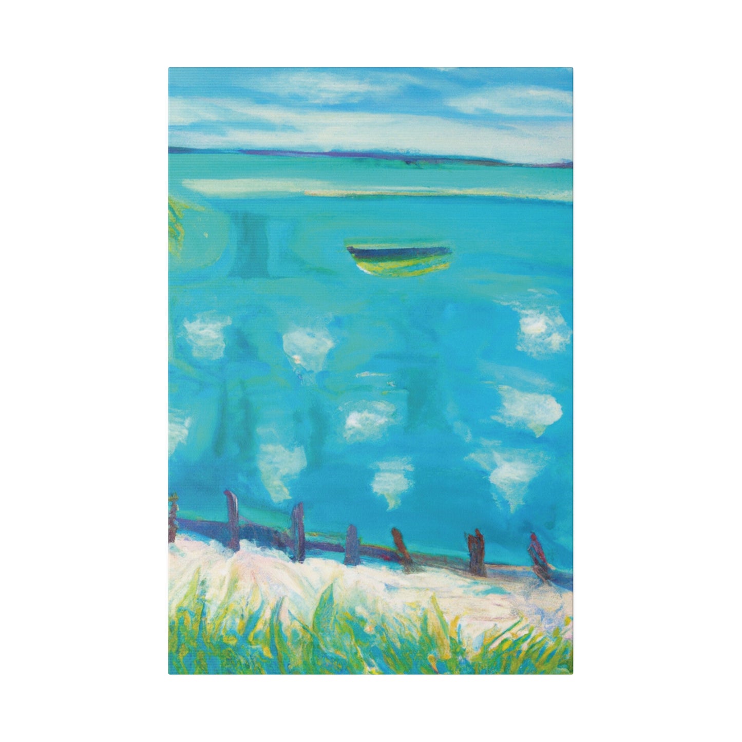 7993C - Bahamas Ocean Painting Print | Bahamas | Ocean | Beach | Poster | Home Decor | Wall Art | Canvas