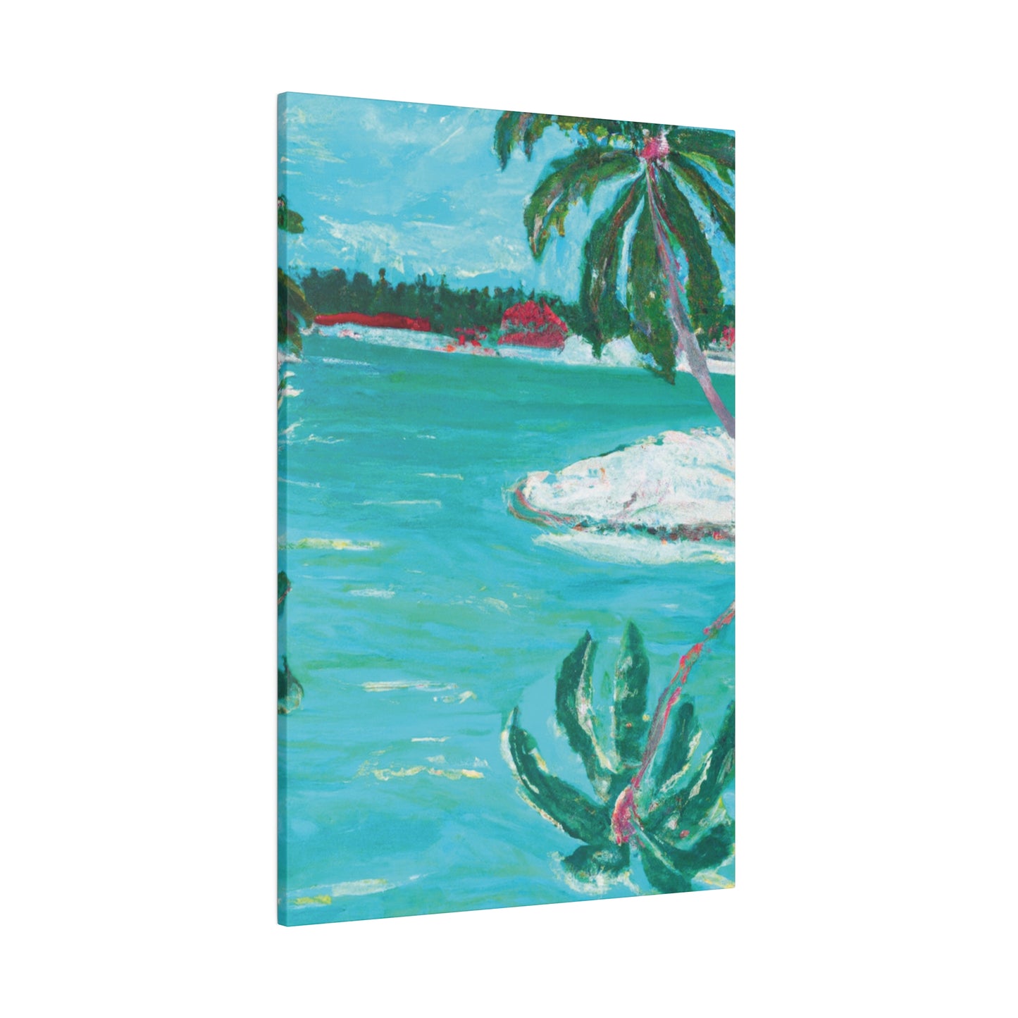 7090Z - Bahamas Ocean Painting Print | Bahamas | Ocean | Beach | Poster | Home Decor | Wall Art | Canvas