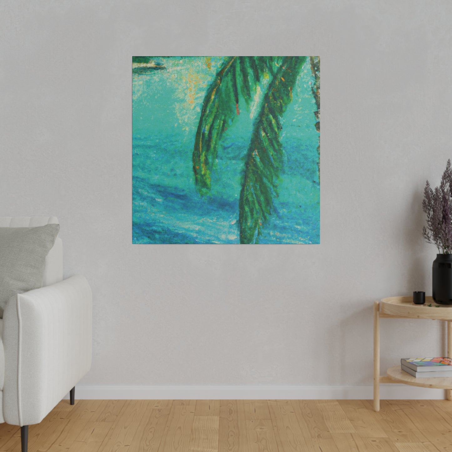 7714W - Bahamas Ocean Painting Print | Bahamas | Ocean | Beach | Poster | Home Decor | Wall Art | Canvas