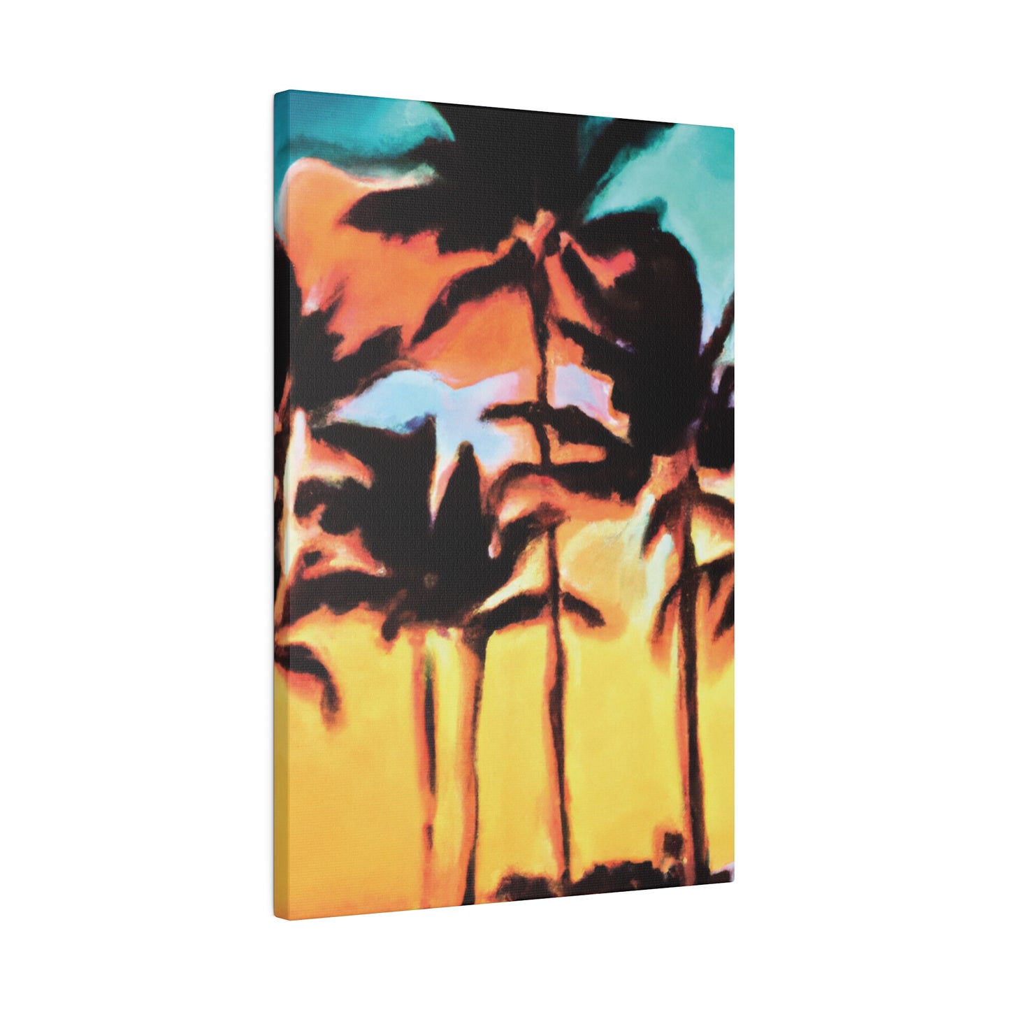 6306Z - Miami Beach Sunset Painting Print | Miami | Beach | Sunset | Poster | Home Decor | Wall Art | Canvas