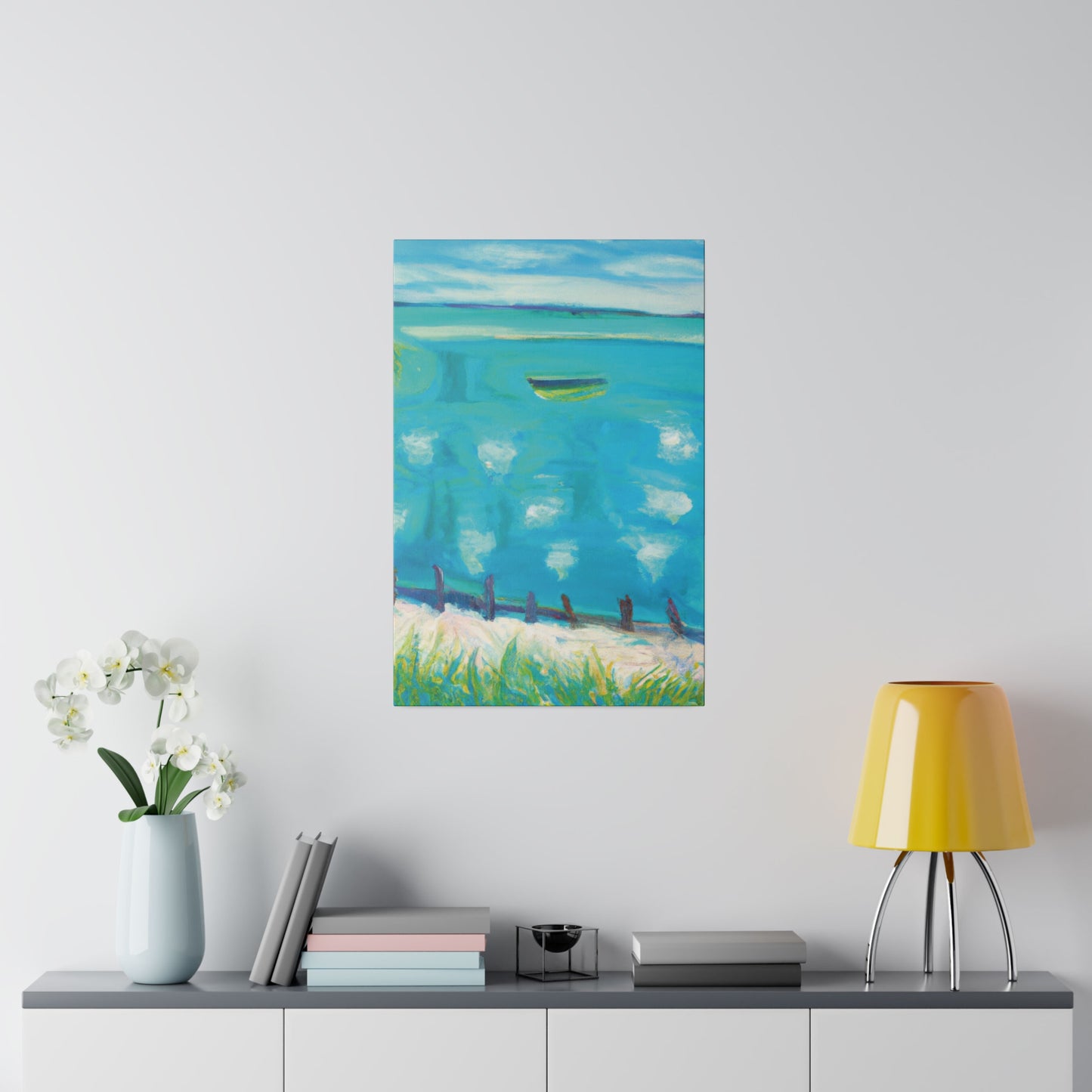 7993C - Bahamas Ocean Painting Print | Bahamas | Ocean | Beach | Poster | Home Decor | Wall Art | Canvas