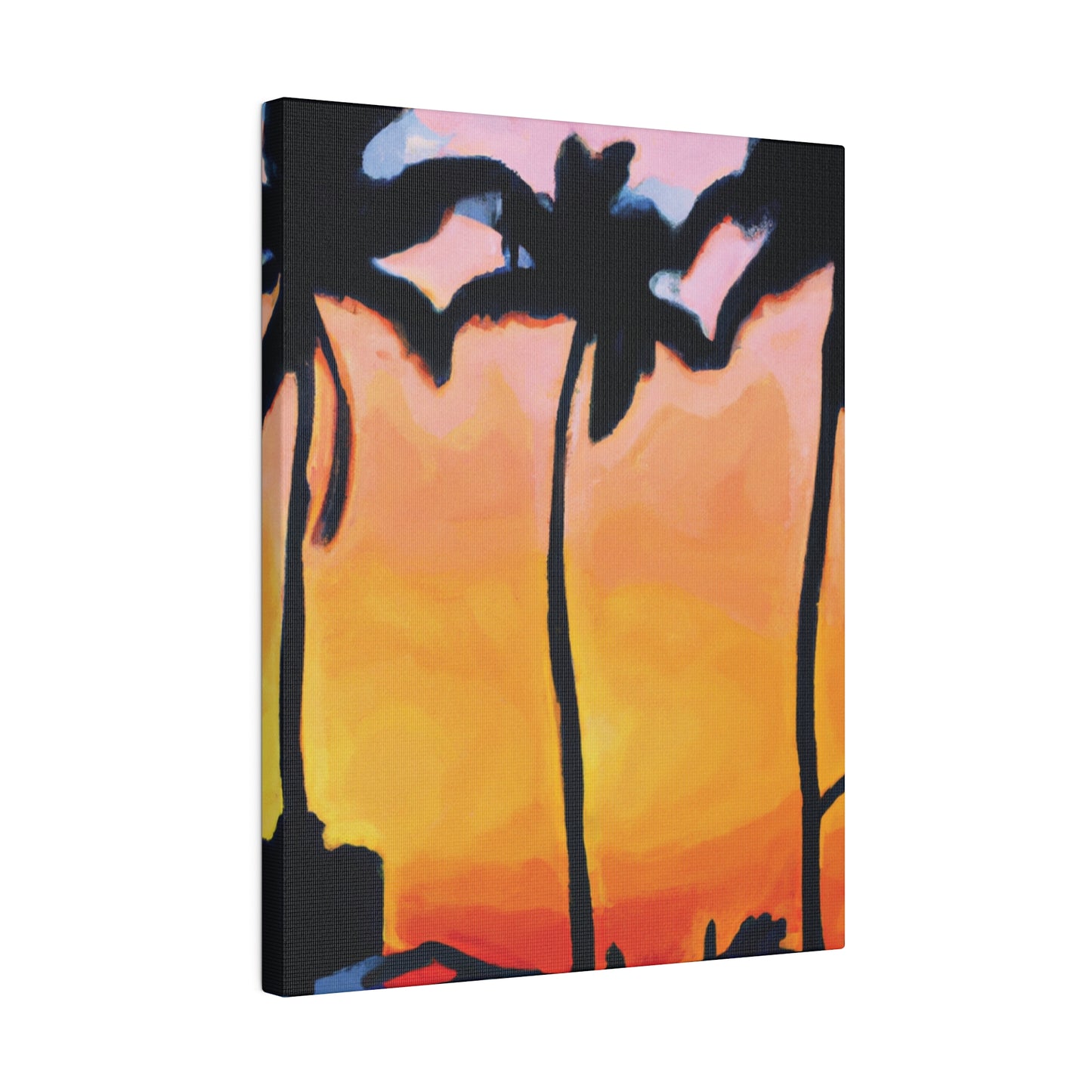 9545F - Miami Beach Sunset Painting Print | Miami | Beach | Sunset | Poster | Home Decor | Wall Art | Canvas