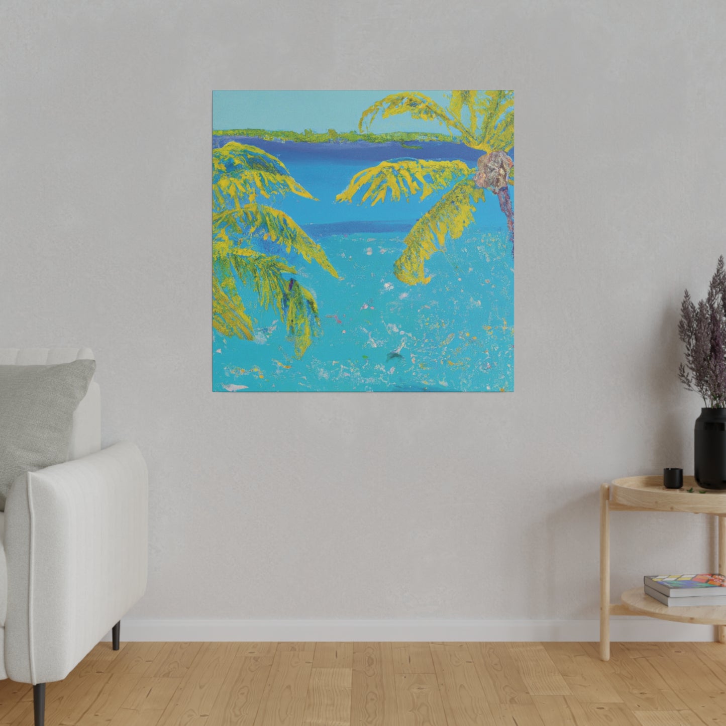 9282F - Bahamas Ocean Painting Print | Bahamas | Ocean | Beach | Poster | Home Decor | Wall Art | Canvas