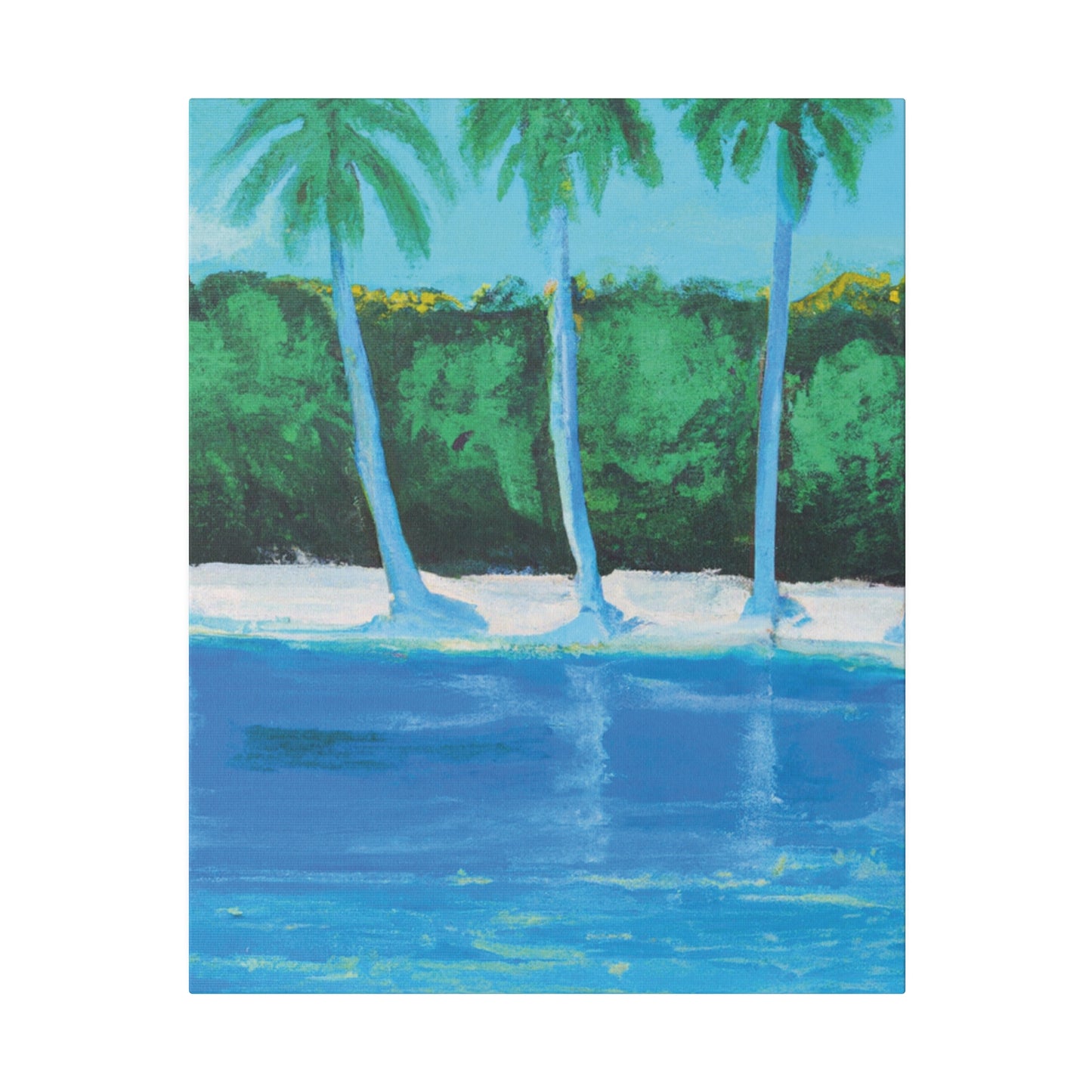 5467L - Bahamas Ocean Painting Print | Bahamas | Ocean | Beach | Poster | Home Decor | Wall Art | Canvas