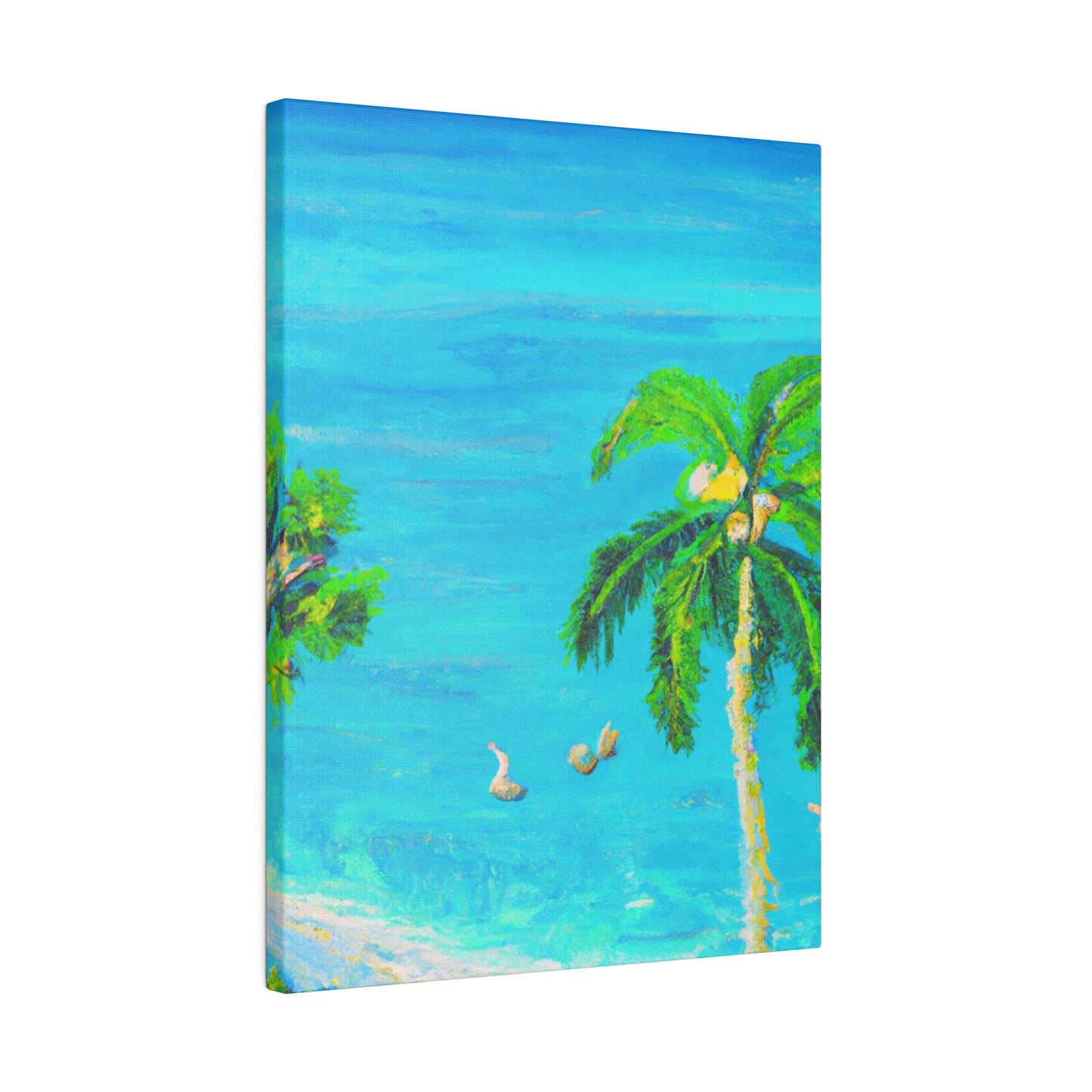 3749J - Bahamas Ocean Painting Print | Bahamas | Ocean | Beach | Poster | Home Decor | Wall Art | Canvas