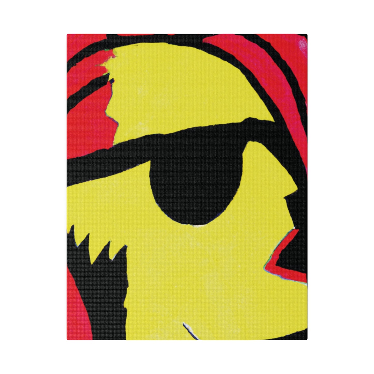 9456P - Rockstar Painting Print | Face | Abstract | Poster | Home Decor | Wall Art | Music Art | Canvas
