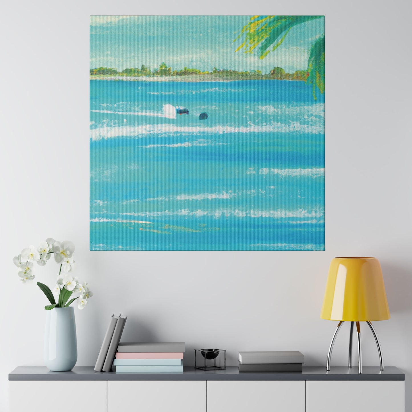 4282E - Bahamas Ocean Painting Print | Bahamas | Ocean | Beach | Poster | Home Decor | Wall Art | Canvas