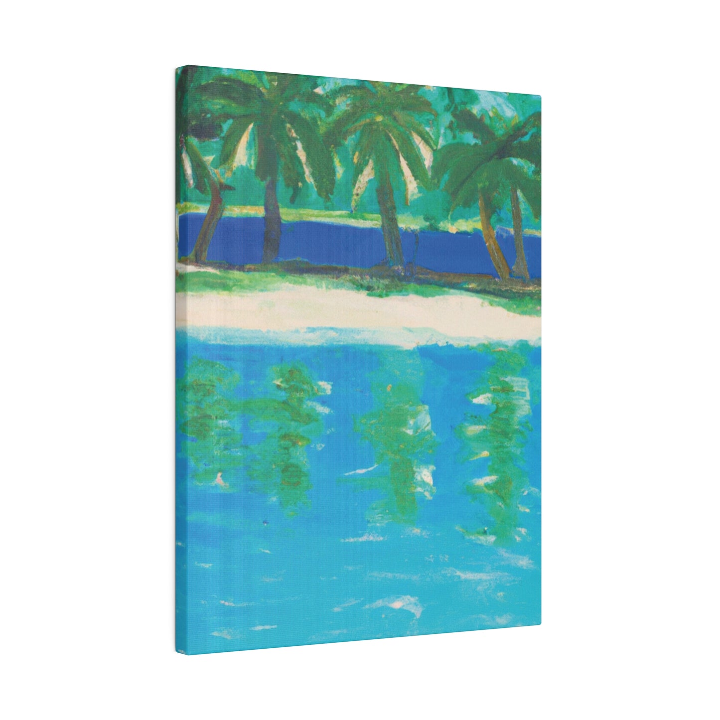 4129L - Bahamas Ocean Painting Print | Bahamas | Ocean | Beach | Poster | Home Decor | Wall Art | Canvas