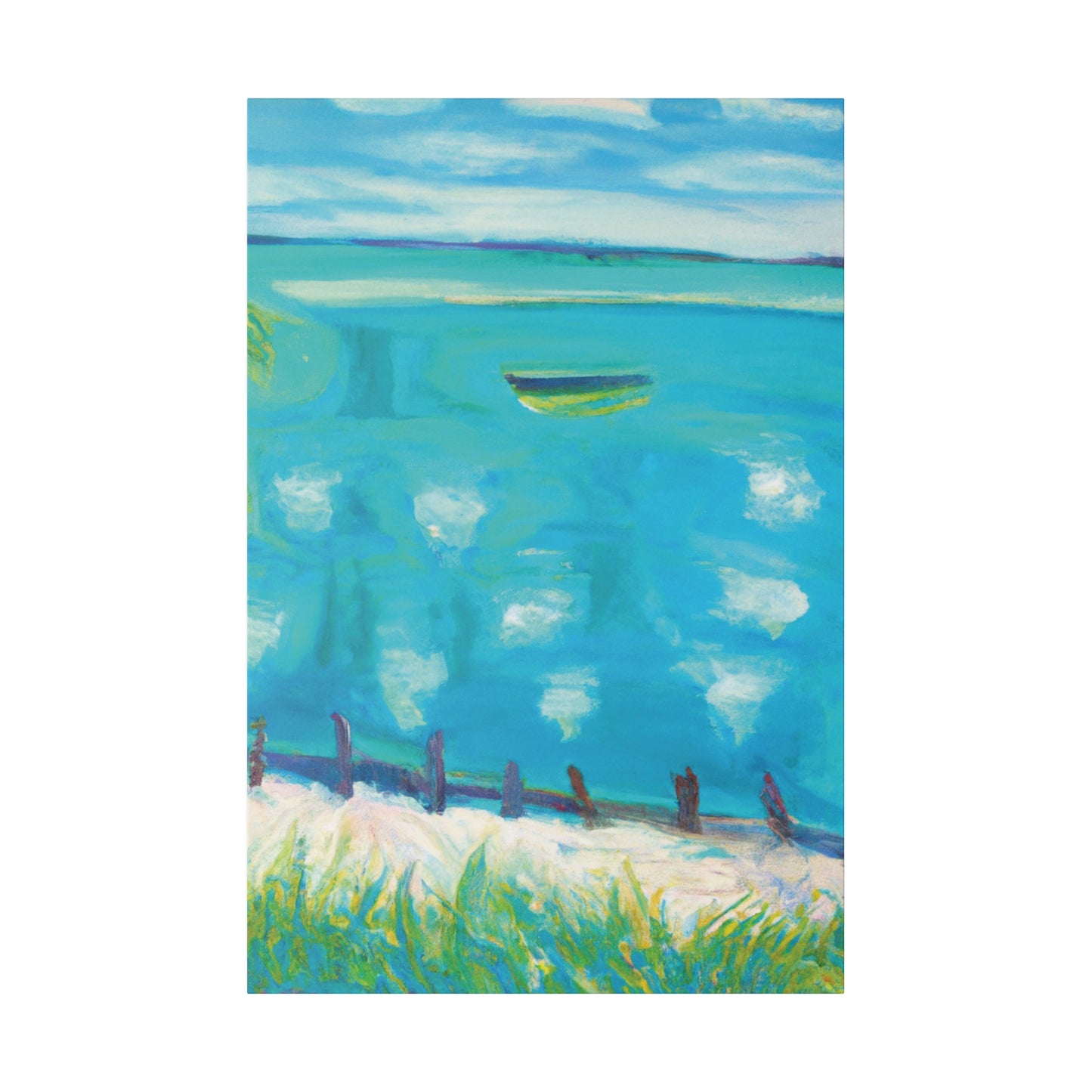 7993C - Bahamas Ocean Painting Print | Bahamas | Ocean | Beach | Poster | Home Decor | Wall Art | Canvas