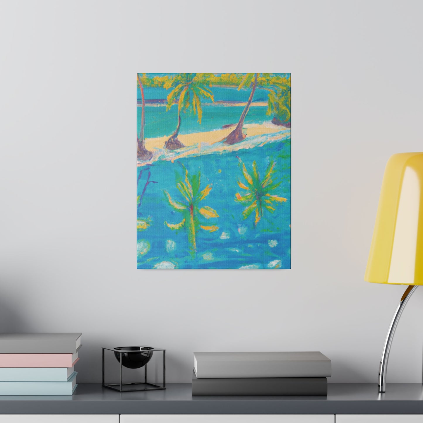 4825R - Bahamas Ocean Painting Print | Bahamas | Ocean | Beach | Poster | Home Decor | Wall Art | Canvas