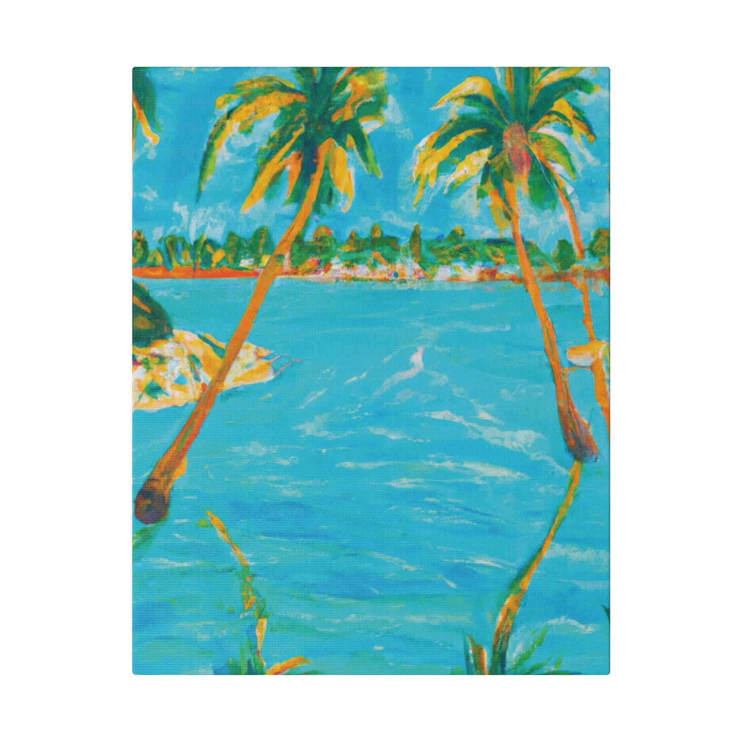 4338G - Bahamas Ocean Painting Print | Bahamas | Ocean | Beach | Poster | Home Decor | Wall Art | Canvas