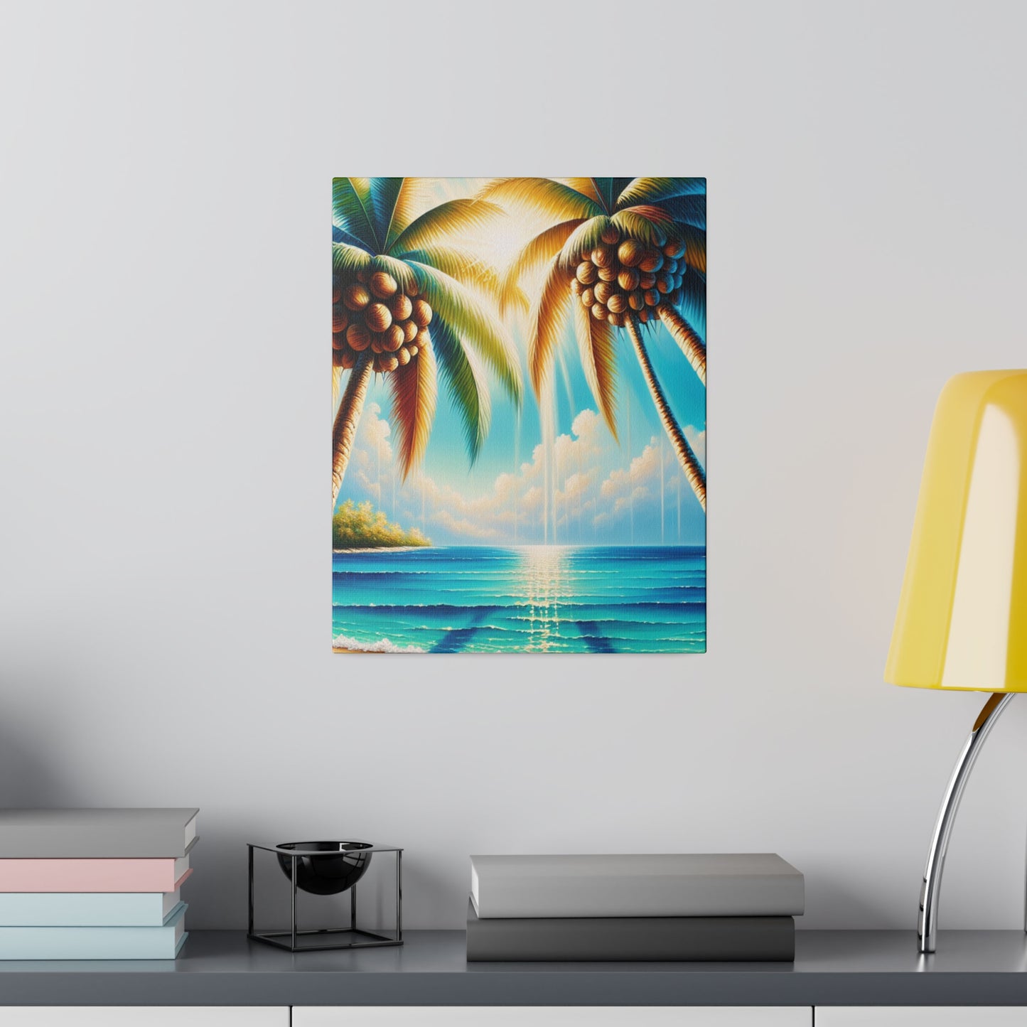 3627F - Bahamas Ocean Painting Print | Bahamas | Ocean | Beach | Poster | Home Decor | Wall Art | Canvas