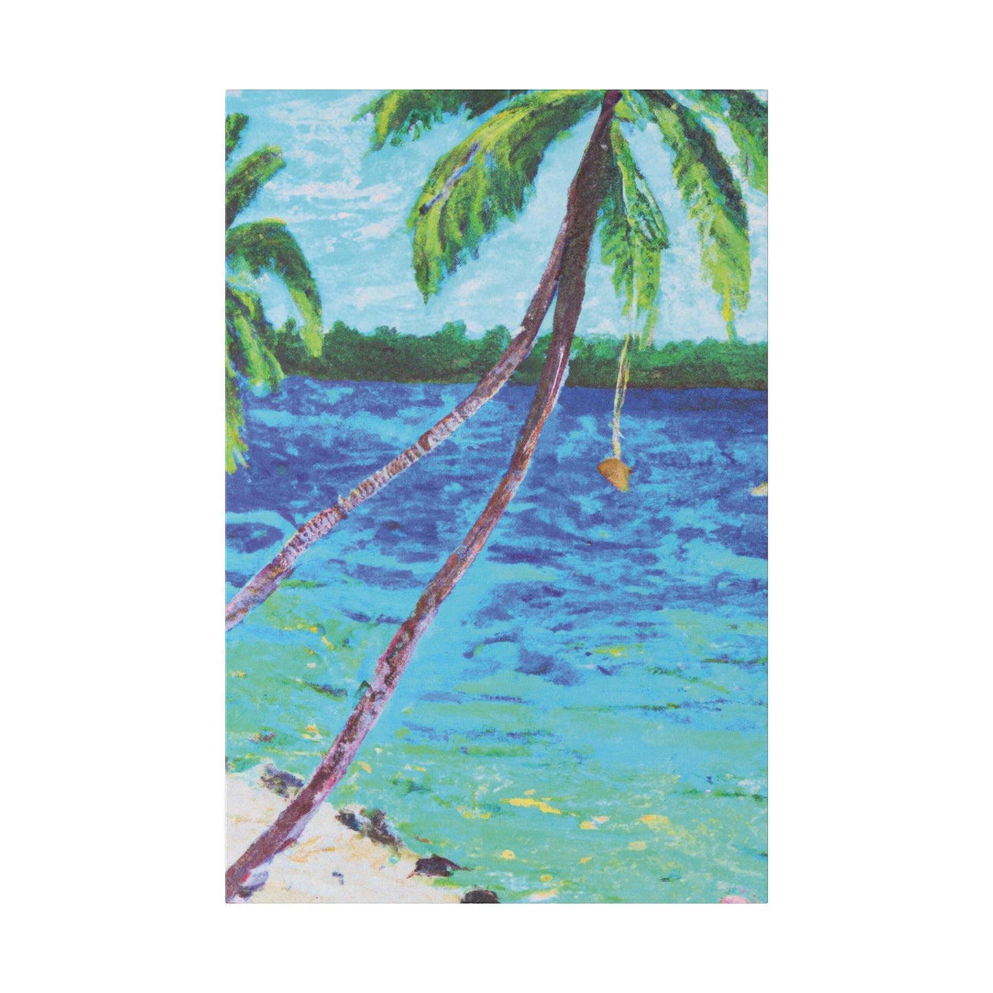 4564E - Bahamas Ocean Painting Print | Bahamas | Ocean | Beach | Poster | Home Decor | Wall Art | Canvas