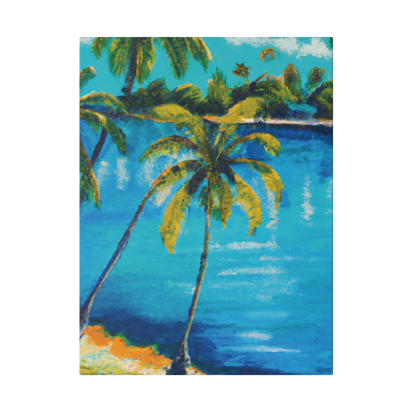 856Y - Bahamas Ocean Painting Print | Bahamas | Ocean | Beach | Poster | Home Decor | Wall Art | Canvas