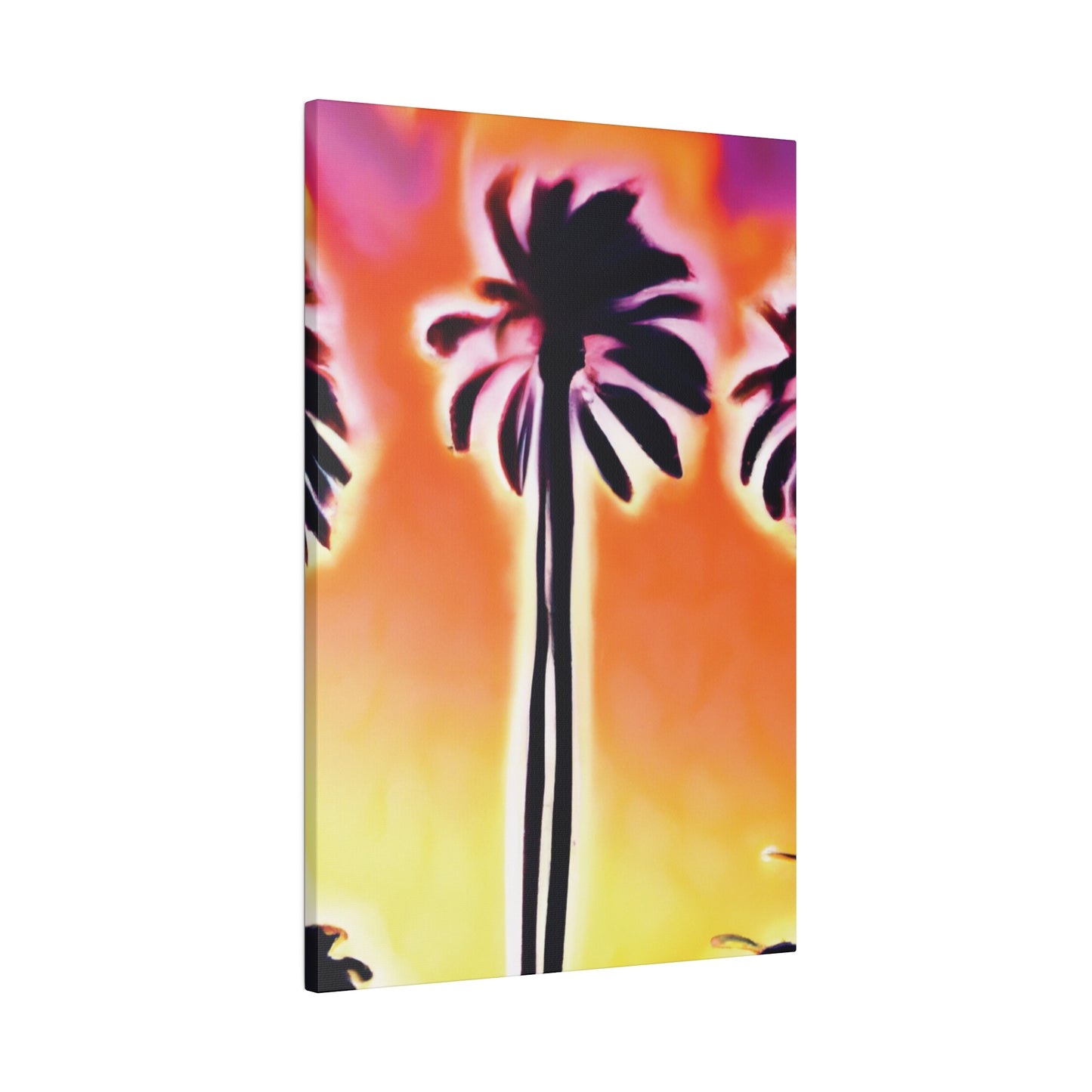 3814X - Miami Beach Sunset Painting Print | Miami | Beach | Sunset | Poster | Home Decor | Wall Art | Canvas