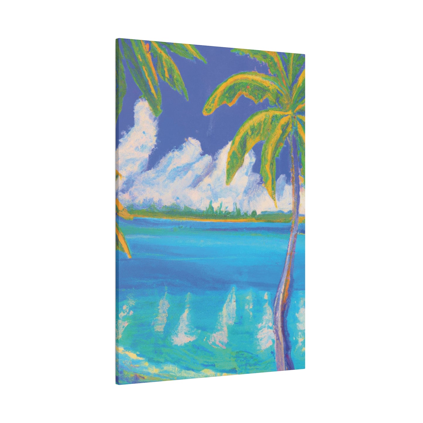 3054I - Bahamas Ocean Painting Print | Bahamas | Ocean | Beach | Poster | Home Decor | Wall Art | Canvas