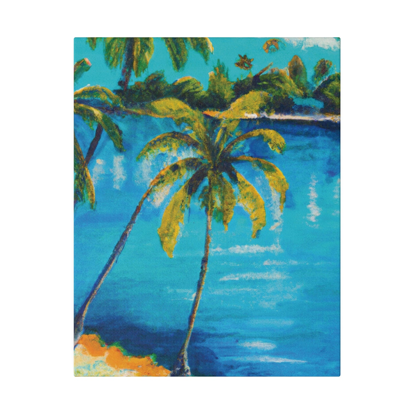 856Y - Bahamas Ocean Painting Print | Bahamas | Ocean | Beach | Poster | Home Decor | Wall Art | Canvas