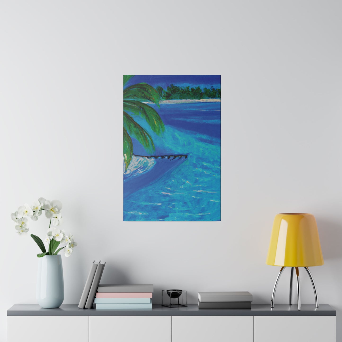 3145T - Bahamas Ocean Painting Print | Bahamas | Ocean | Beach | Poster | Home Decor | Wall Art | Canvas