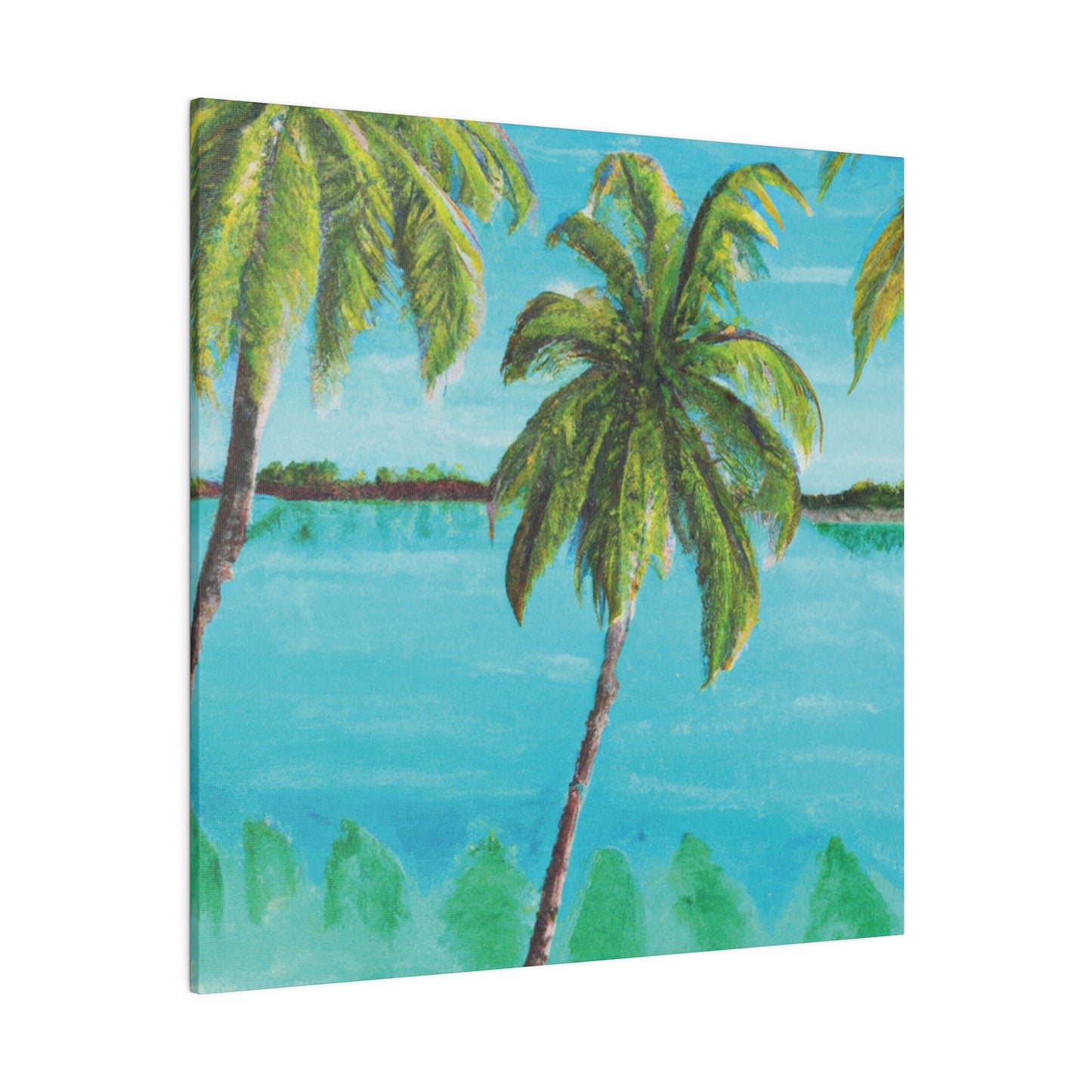 6598N - Bahamas Ocean Painting Print | Bahamas | Ocean | Beach | Poster | Home Decor | Wall Art | Canvas