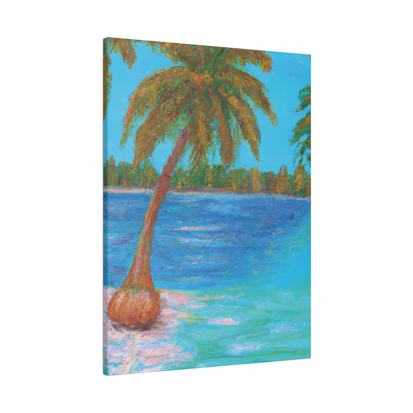 4348S - Bahamas Ocean Painting Print | Bahamas | Ocean | Beach | Poster | Home Decor | Wall Art | Canvas