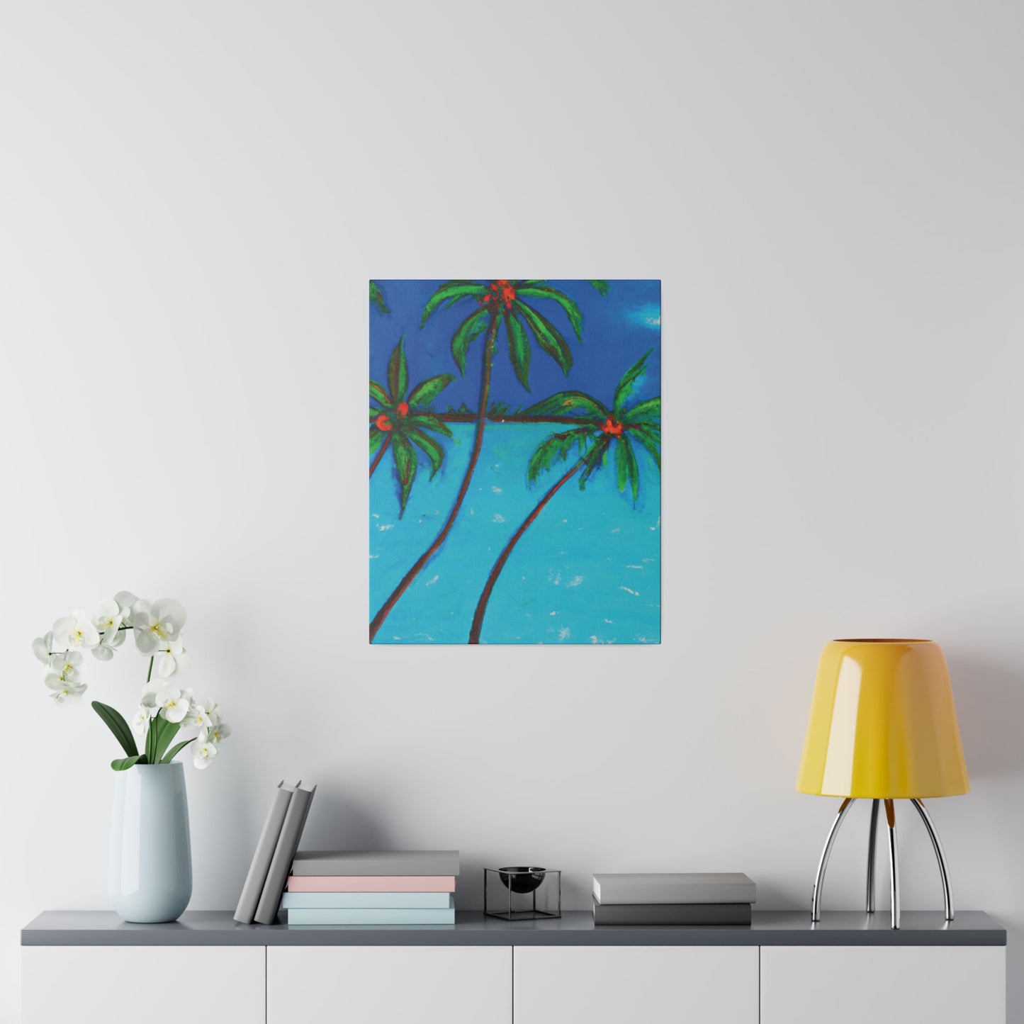 9305W - Bahamas Ocean Painting Print | Bahamas | Ocean | Beach | Poster | Home Decor | Wall Art | Canvas