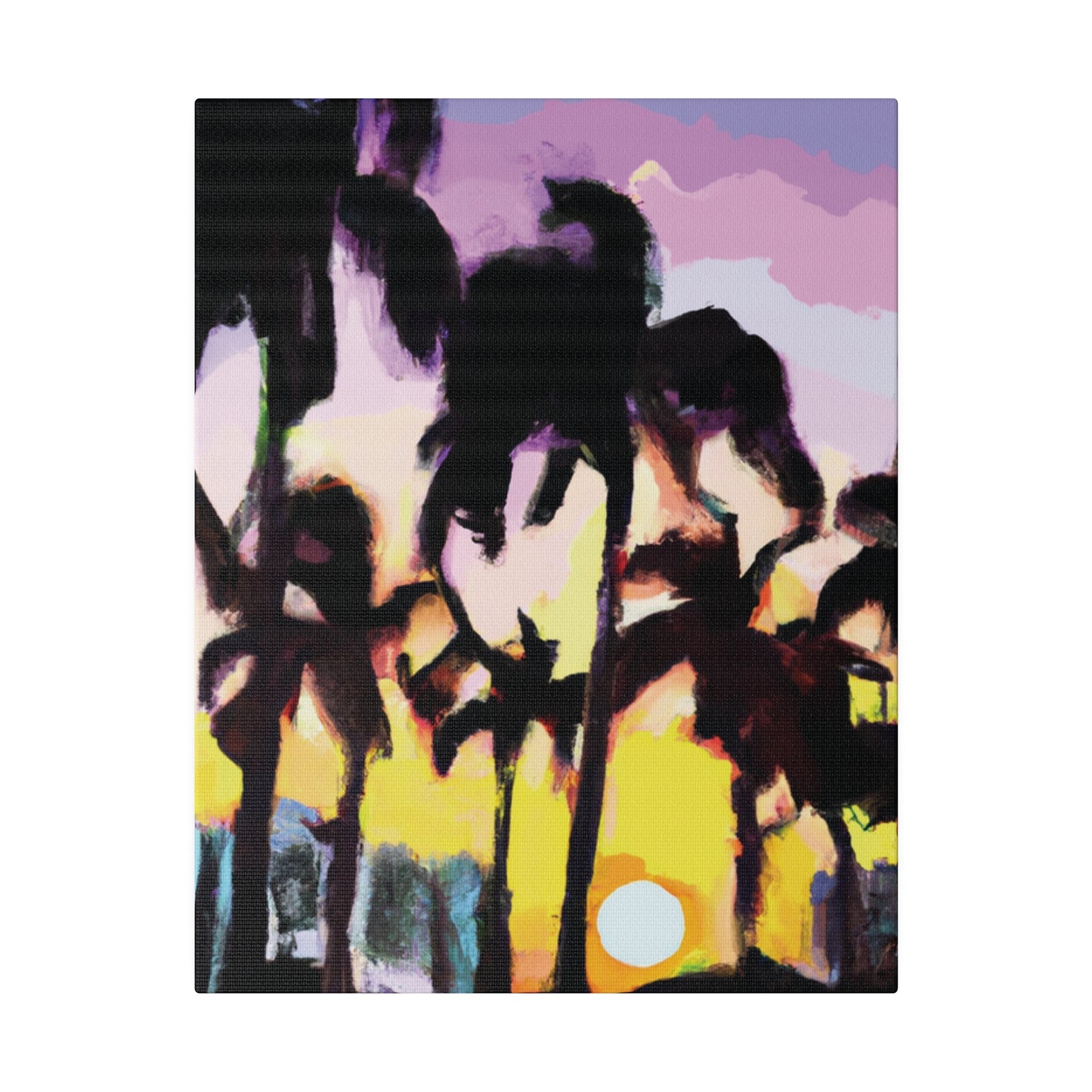 5231Y - Miami Beach Sunset Painting Print | Miami | Beach | Sunset | Poster | Home Decor | Wall Art | Canvas