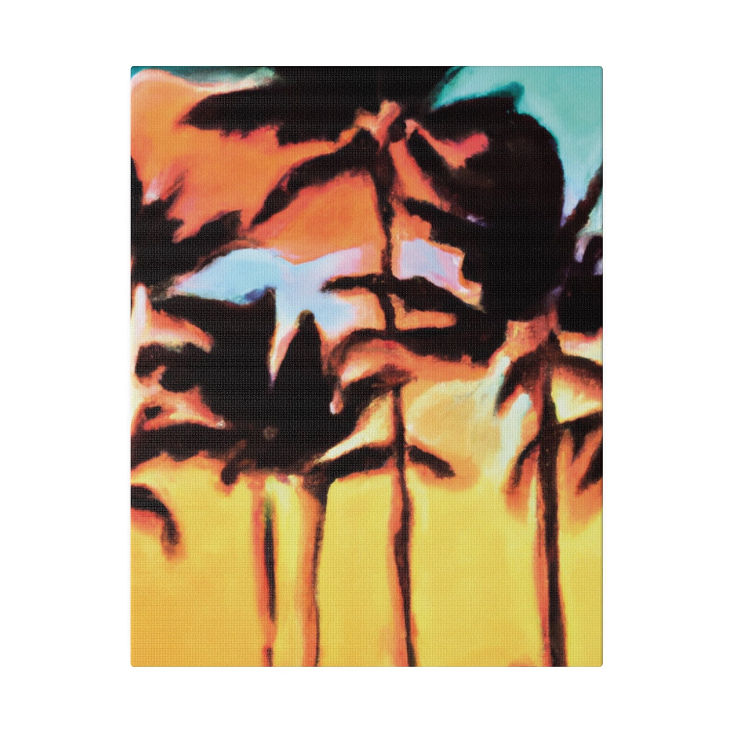 6306Z - Miami Beach Sunset Painting Print | Miami | Beach | Sunset | Poster | Home Decor | Wall Art | Canvas