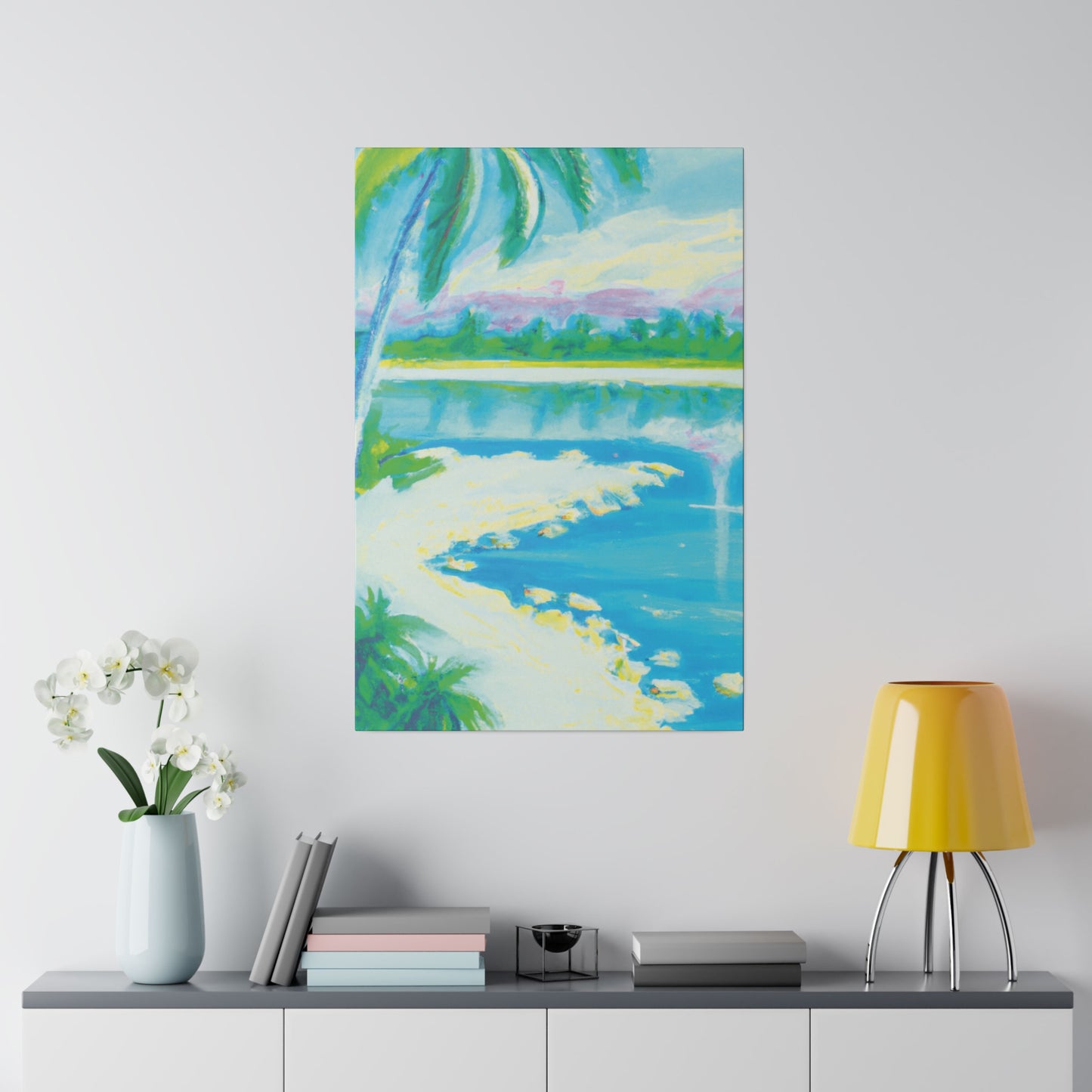 4501F - Bahamas Ocean Painting Print | Bahamas | Ocean | Beach | Poster | Home Decor | Wall Art | Canvas