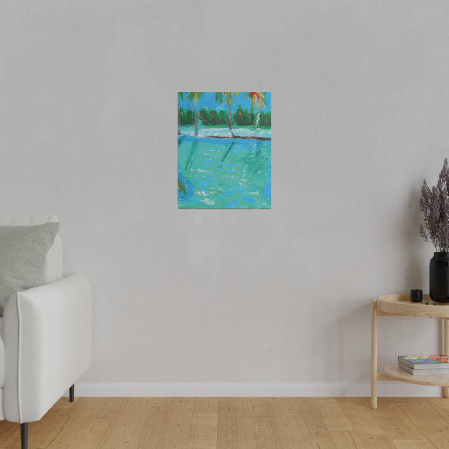8483P - Bahamas Ocean Painting Print | Bahamas | Ocean | Beach | Poster | Home Decor | Wall Art | Canvas