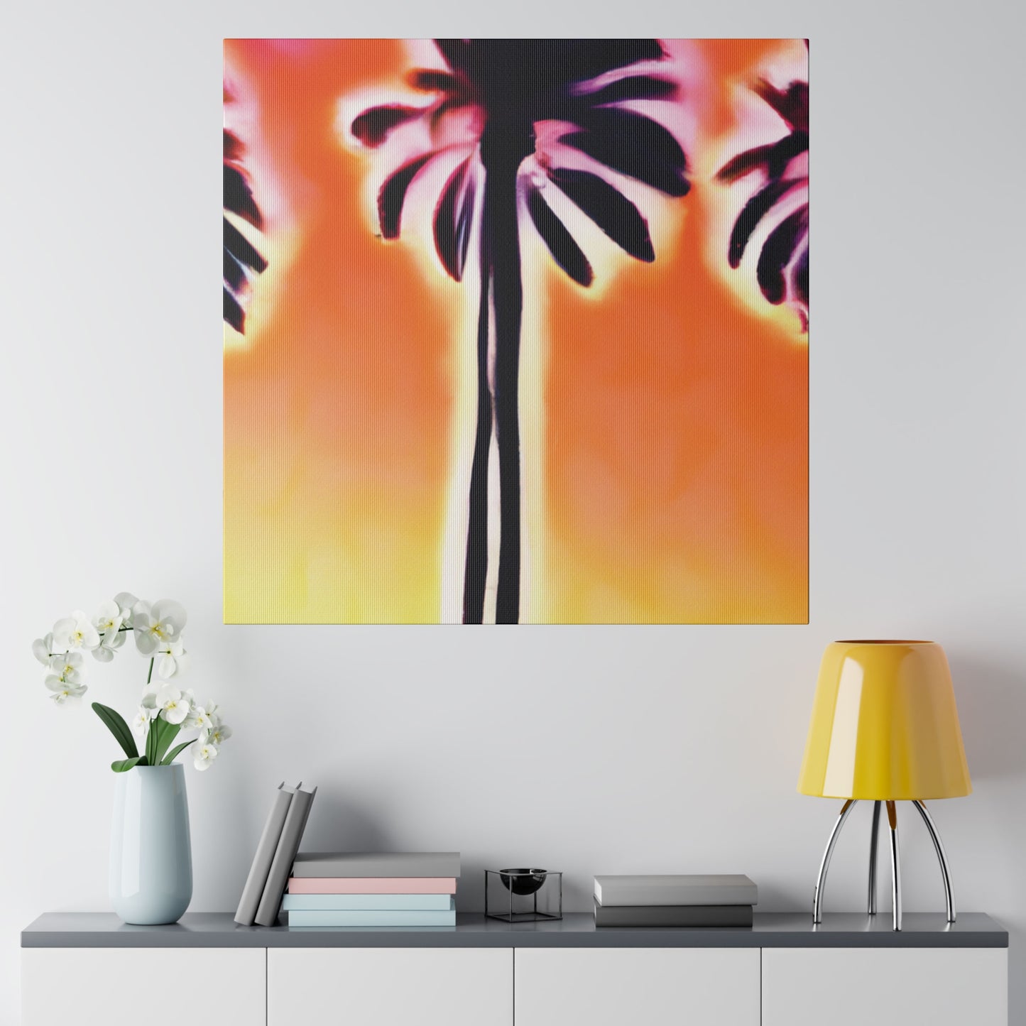 3814X - Miami Beach Sunset Painting Print | Miami | Beach | Sunset | Poster | Home Decor | Wall Art | Canvas