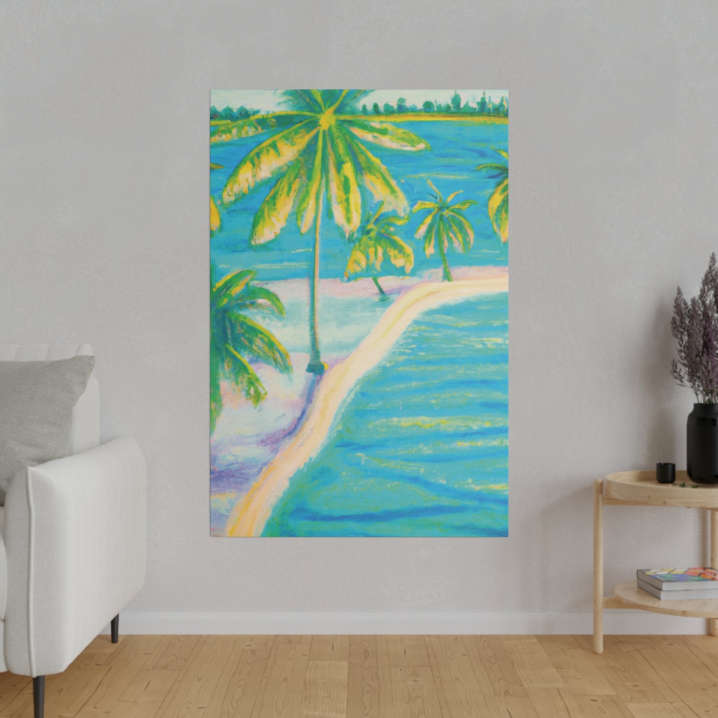 9662V - Bahamas Ocean Painting Print | Bahamas | Ocean | Beach | Poster | Home Decor | Wall Art | Canvas