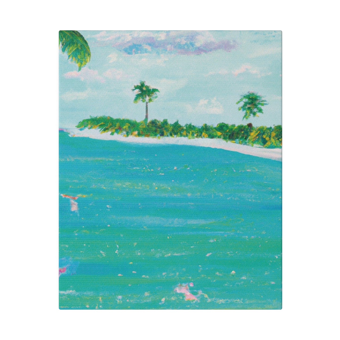 6576D - Bahamas Ocean Painting Print | Bahamas | Ocean | Beach | Poster | Home Decor | Wall Art | Canvas